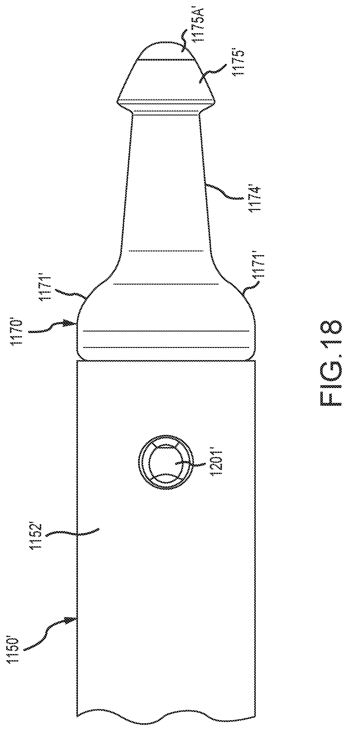 Patent US12569650 Figure 19 – Urinary catheter with retention features