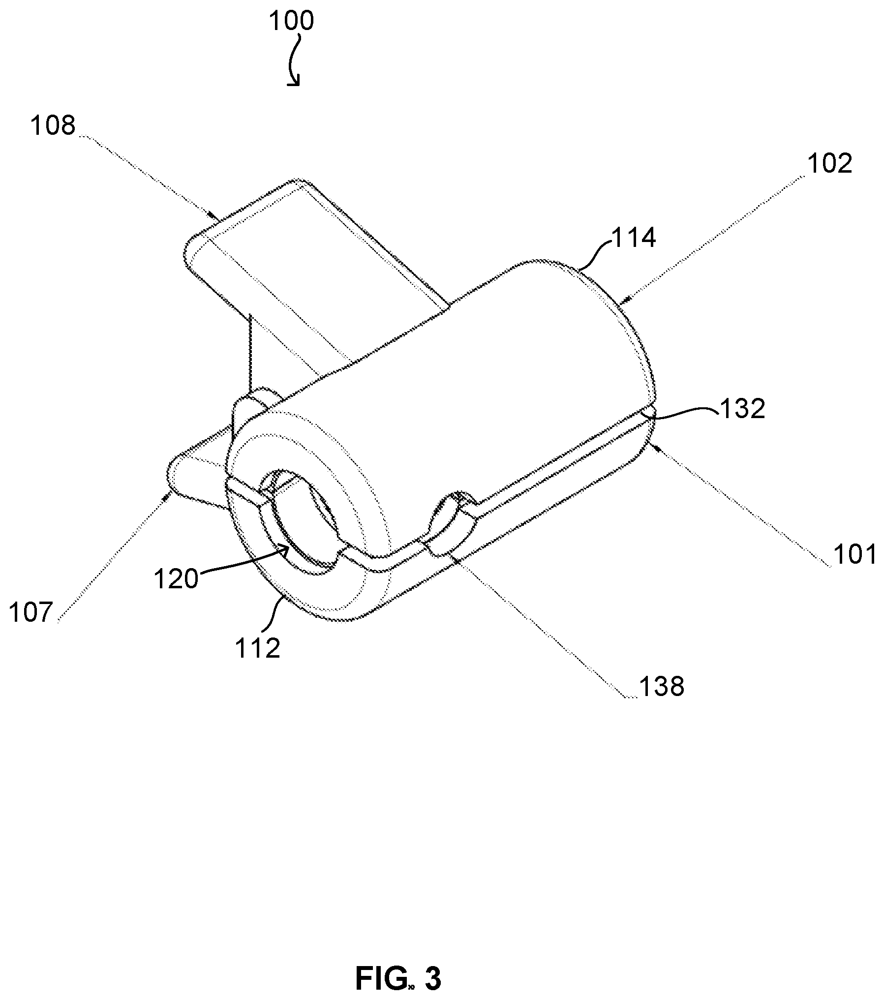 Patent US12569651 Figure 3 – Devices, systems, and methods for holding medical devices