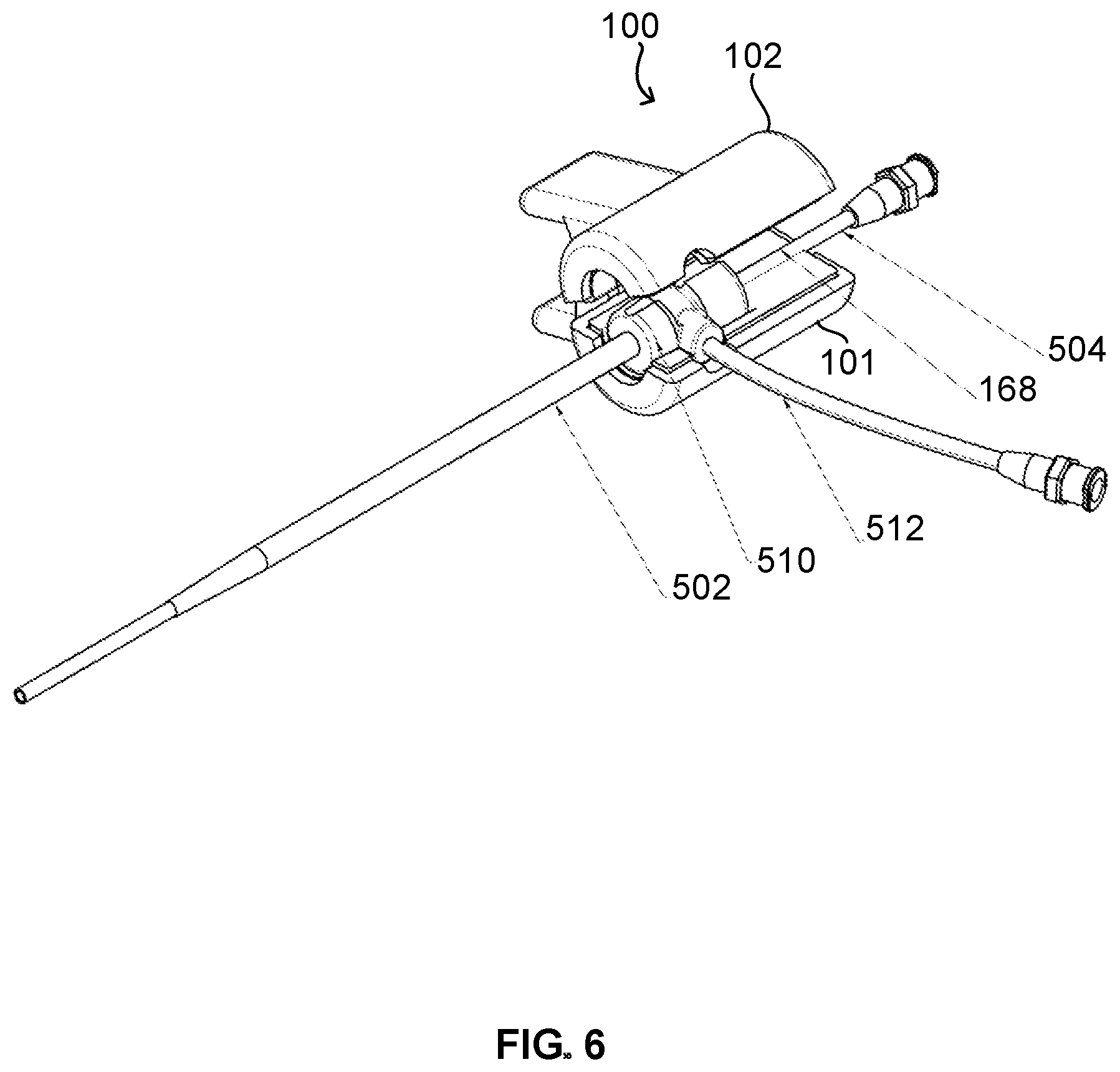 Patent US12569651 Figure 8 – Devices, systems, and methods for holding medical devices