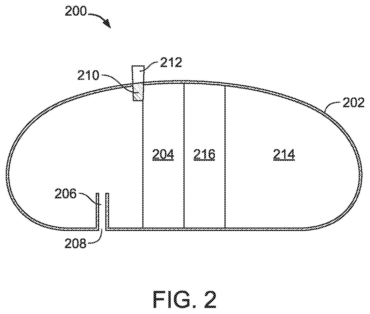 Patent US12569659 Figure 3 – Ingestible device for delivery of therapeutic agent to the gastrointestinal tract