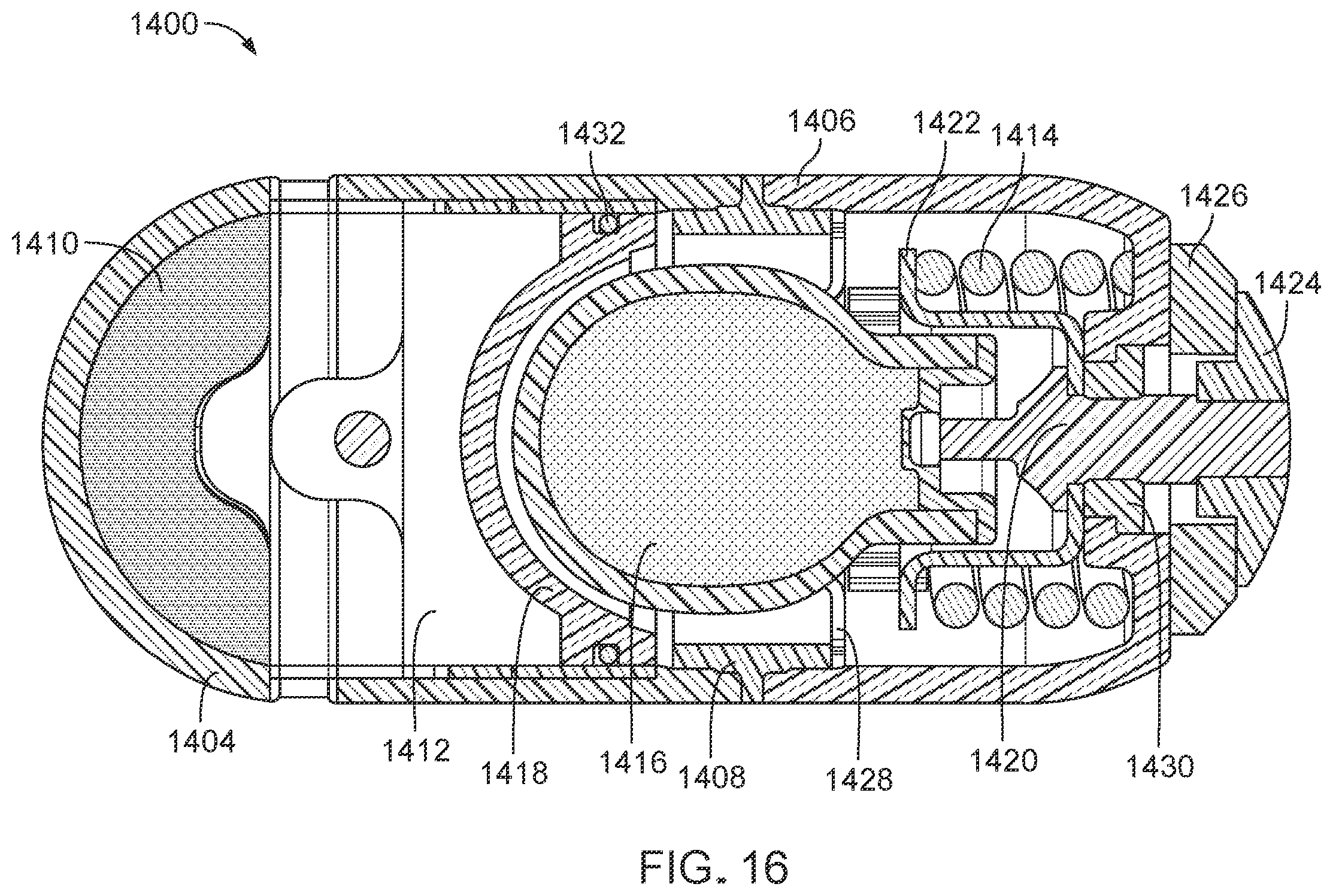 Patent US12569659 Figure 13 – Ingestible device for delivery of therapeutic agent to the gastrointestinal tract