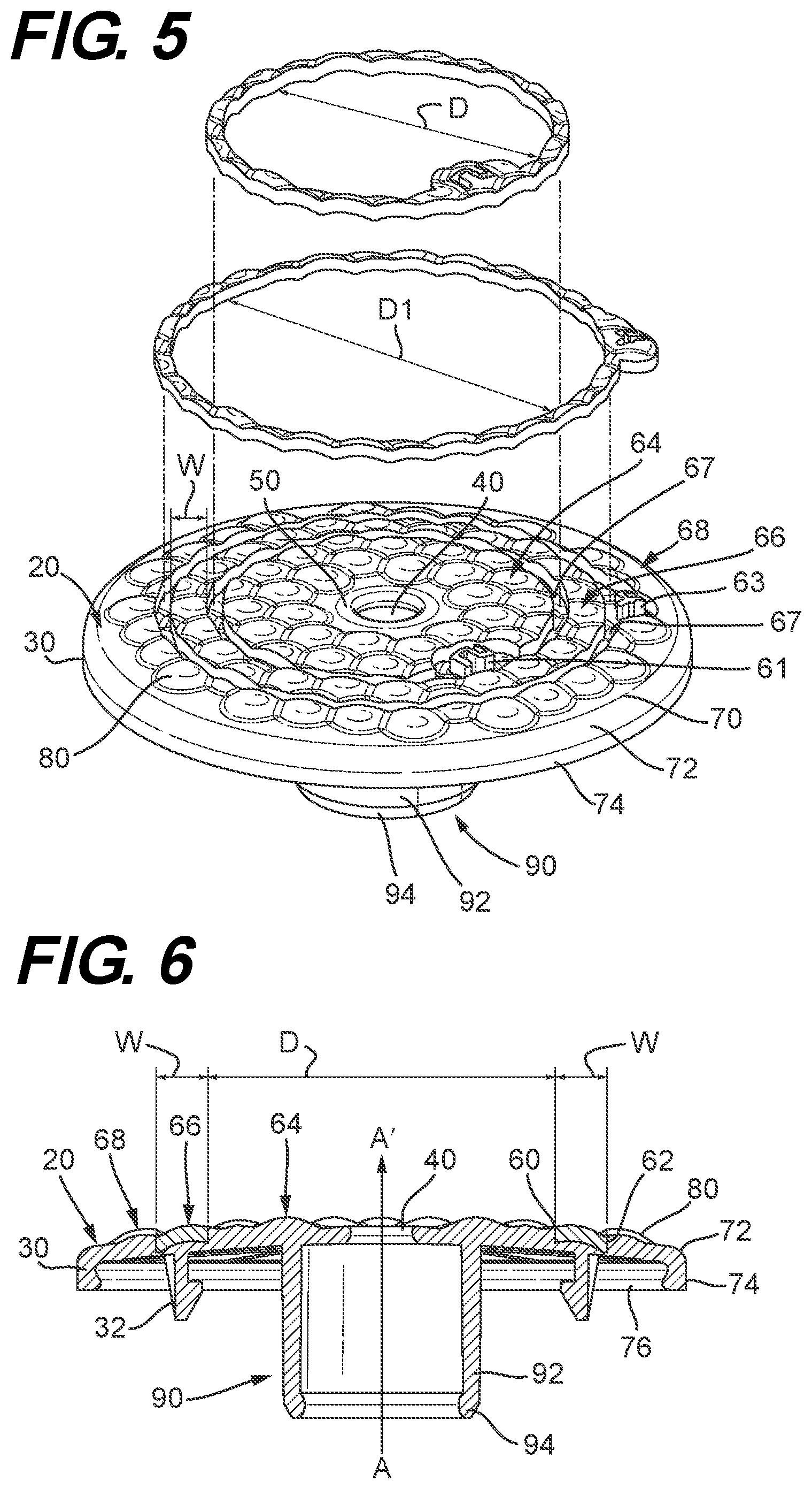 Patent US12569660 Figure 3 – Applicator head with dosing aid