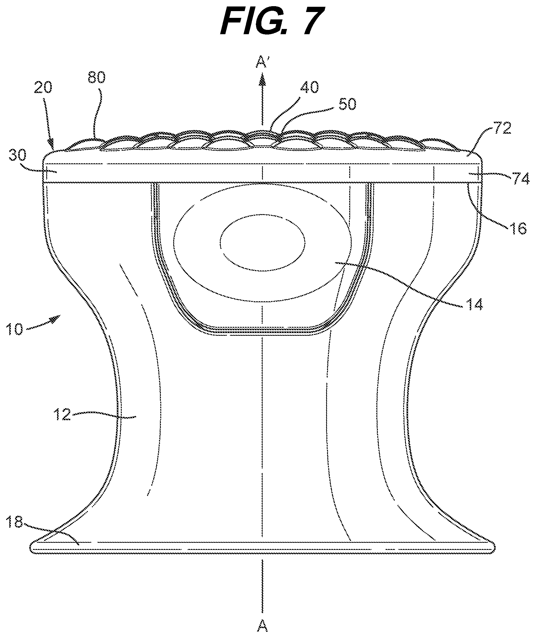 Patent US12569660 Figure 4 – Applicator head with dosing aid