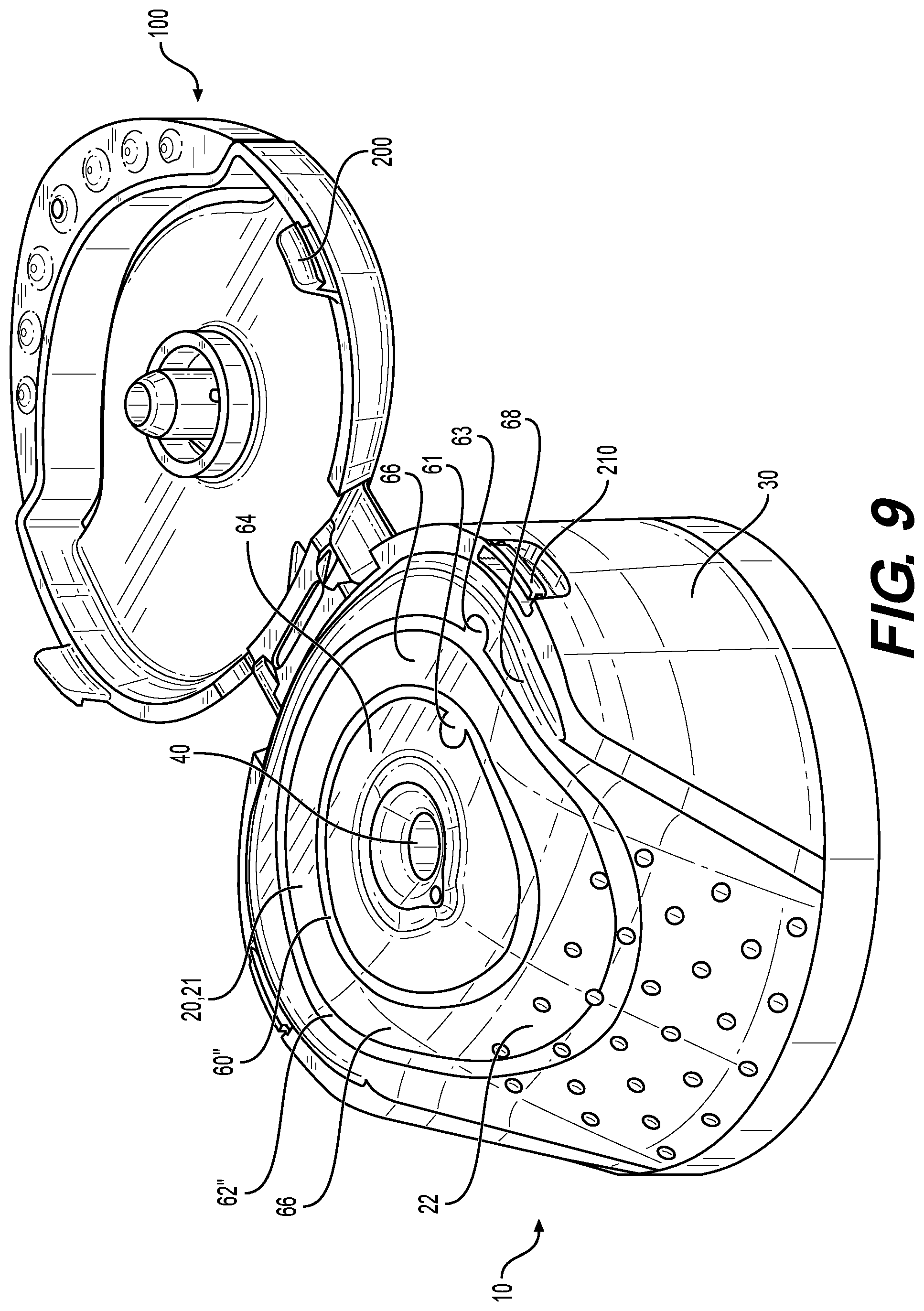 Patent US12569660 Figure 6 – Applicator head with dosing aid
