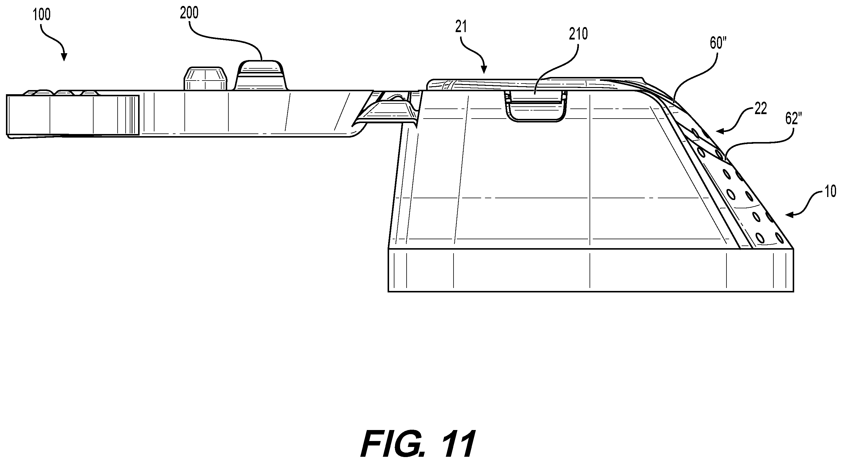 Patent US12569660 Figure 8 – Applicator head with dosing aid