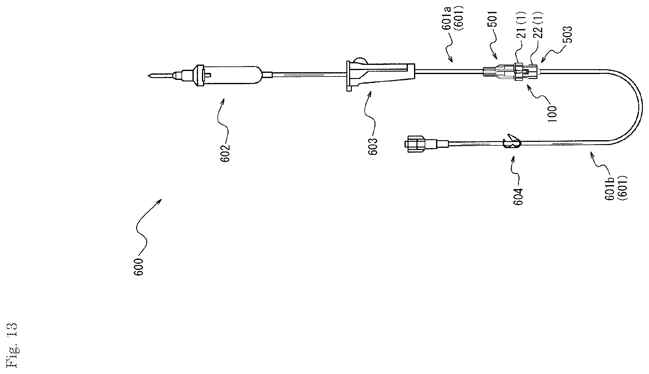 Patent US12569662 Figure 12 – Medical connector
