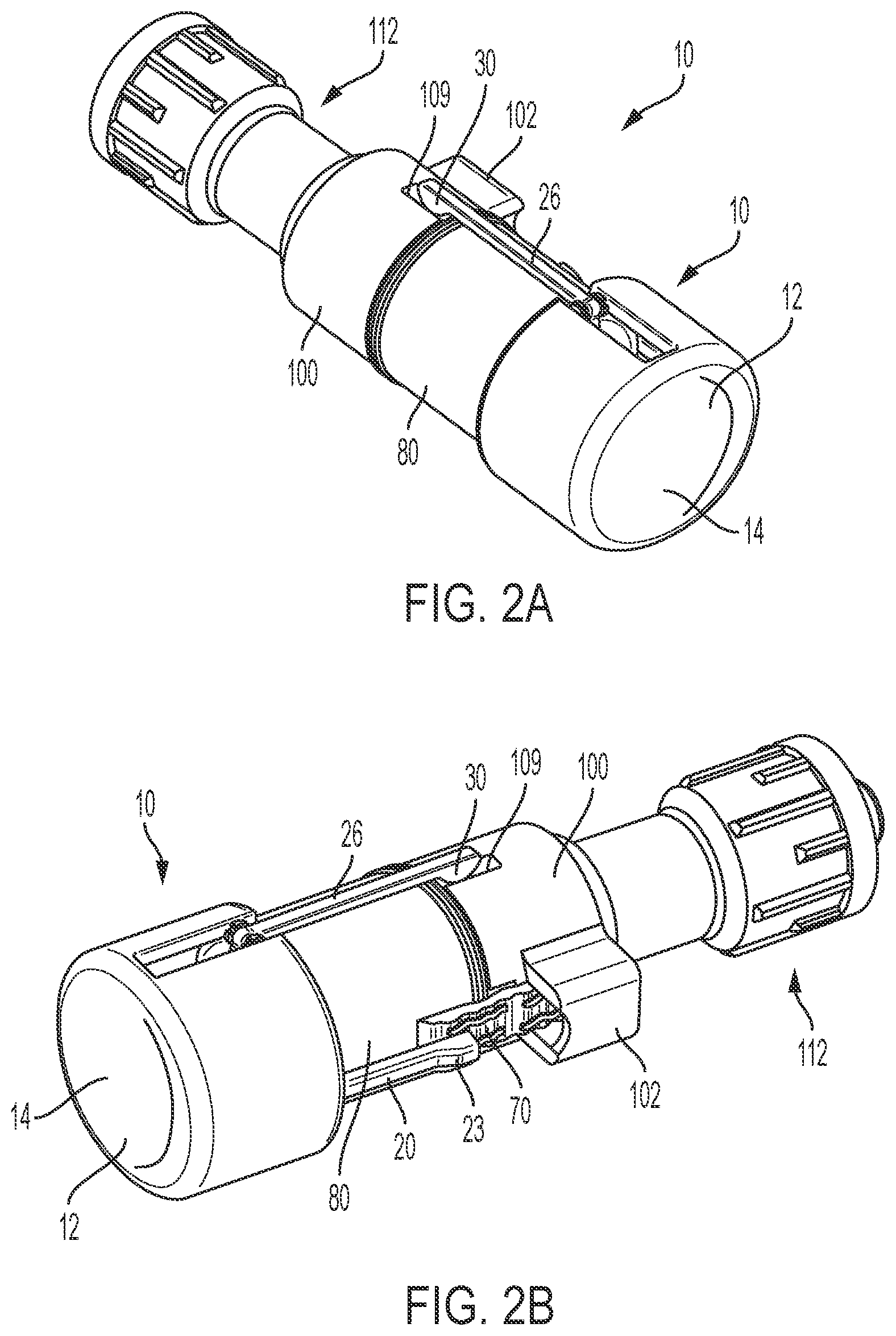 Patent US12569663 Figure 2 – Connector safety shield