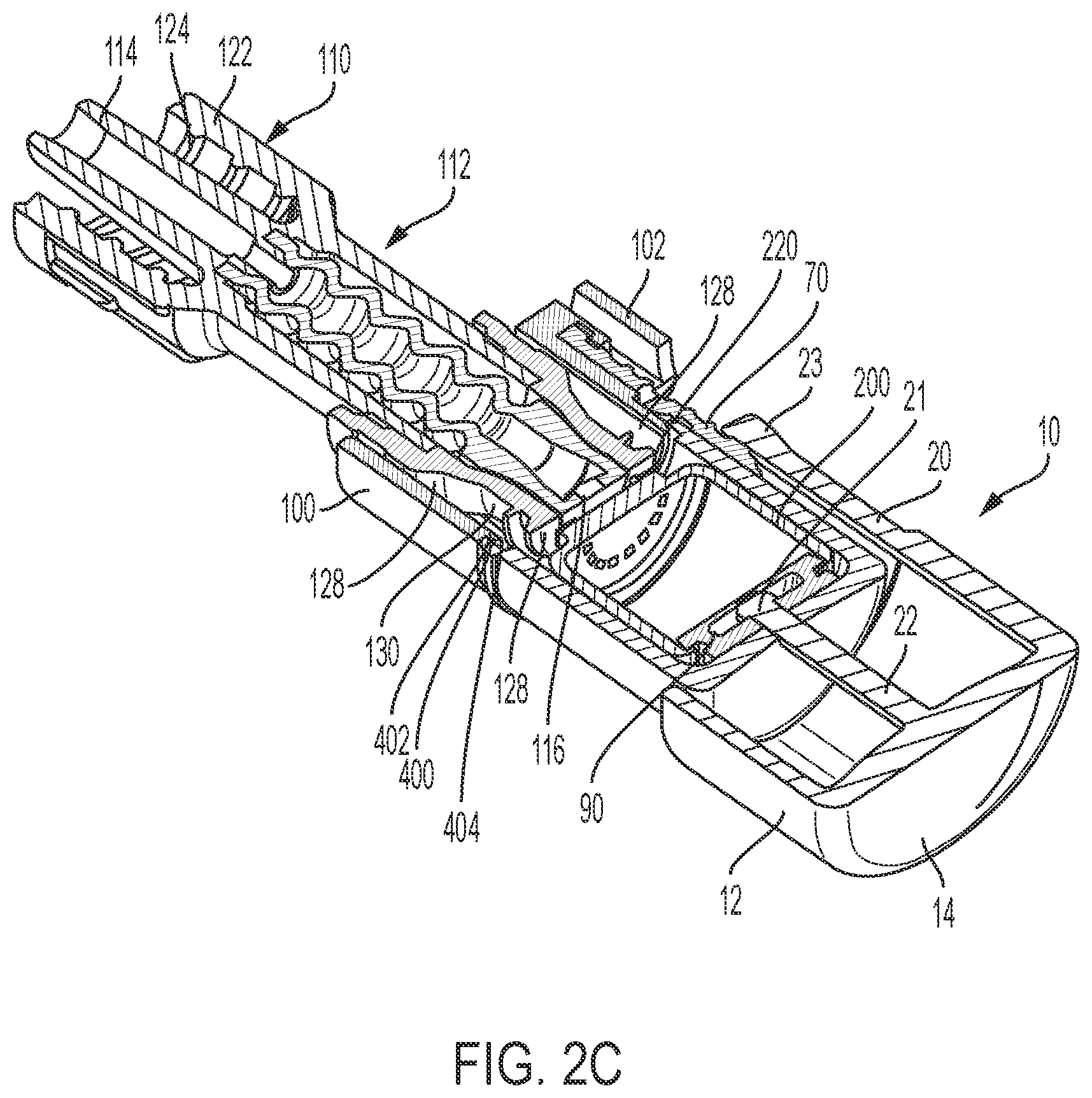 Patent US12569663 Figure 3 – Connector safety shield