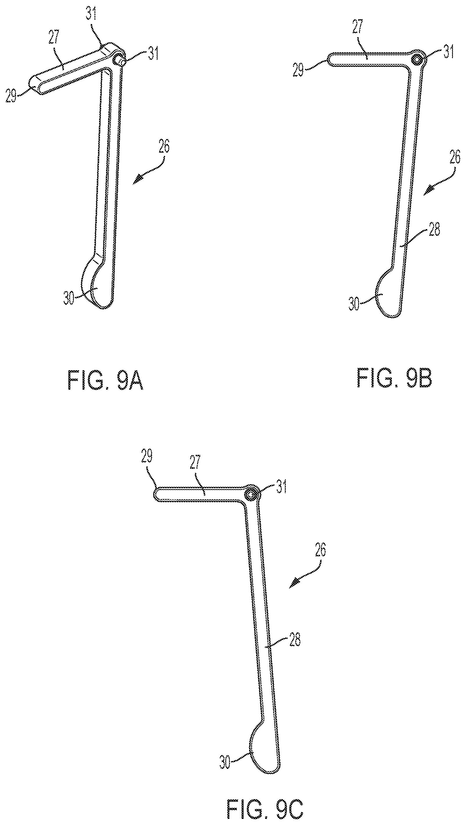 Patent US12569663 Figure 8 – Connector safety shield