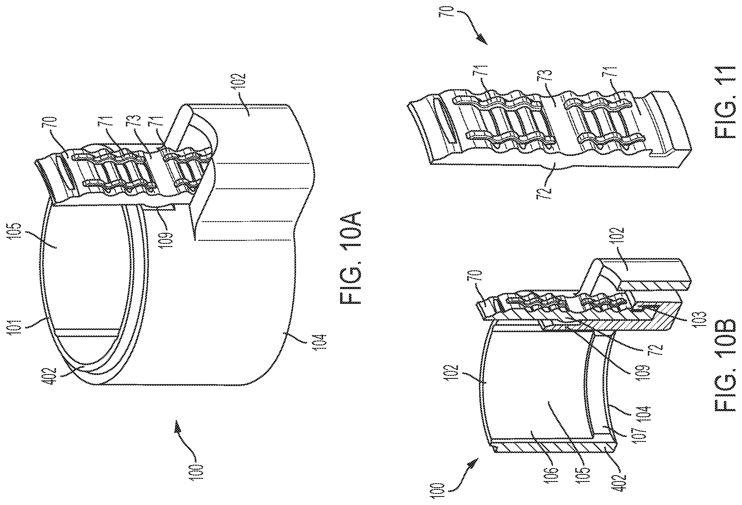 Patent US12569663 Figure 9 – Connector safety shield