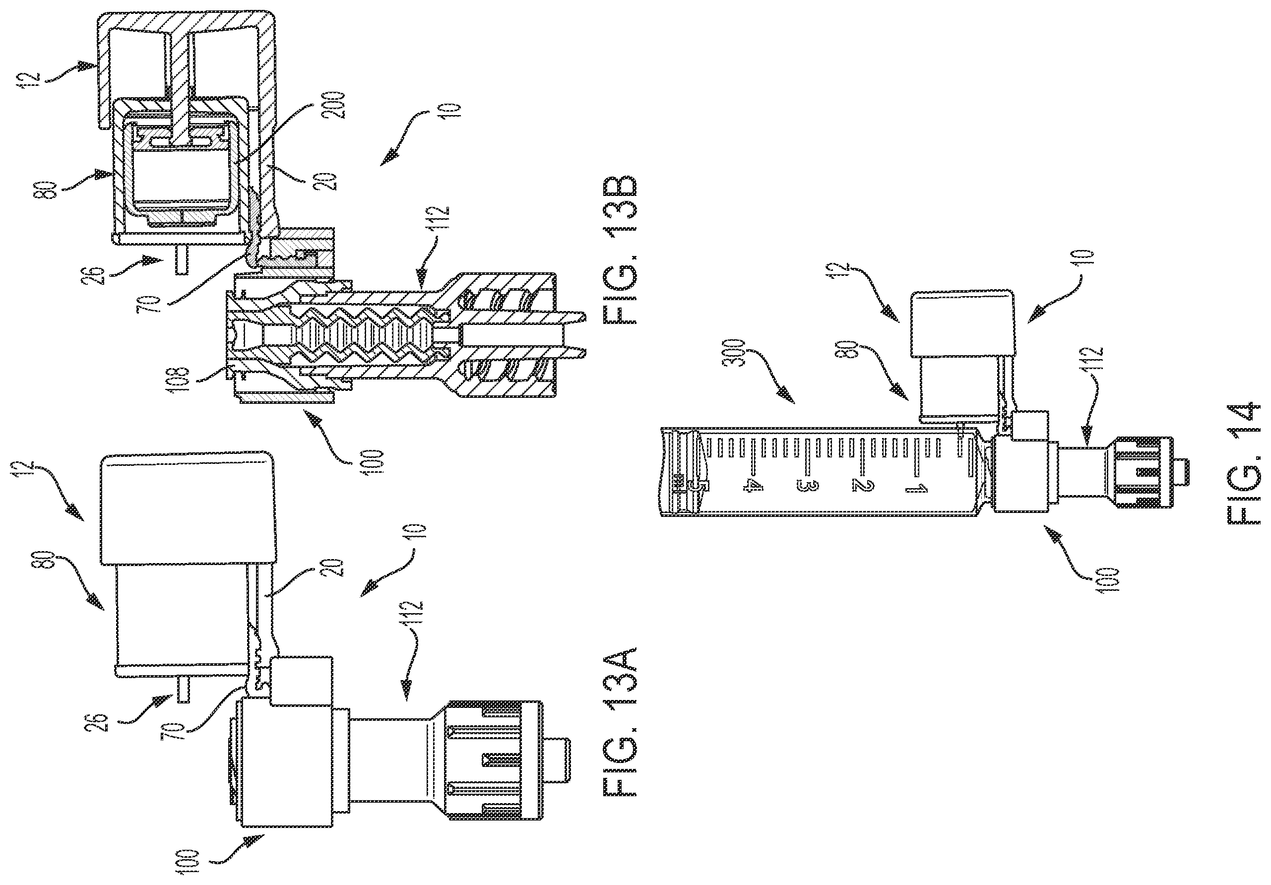 Patent US12569663 Figure 11 – Connector safety shield