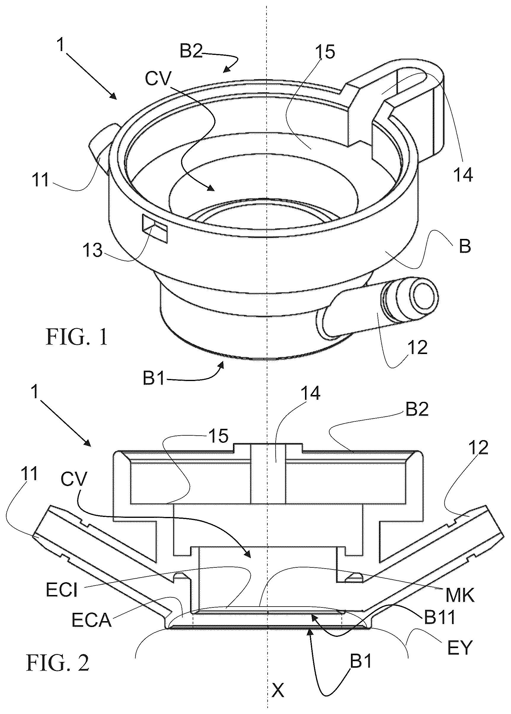 Patent US12569672 Figure 1 – Device, system and method for treating a corneal tissue
