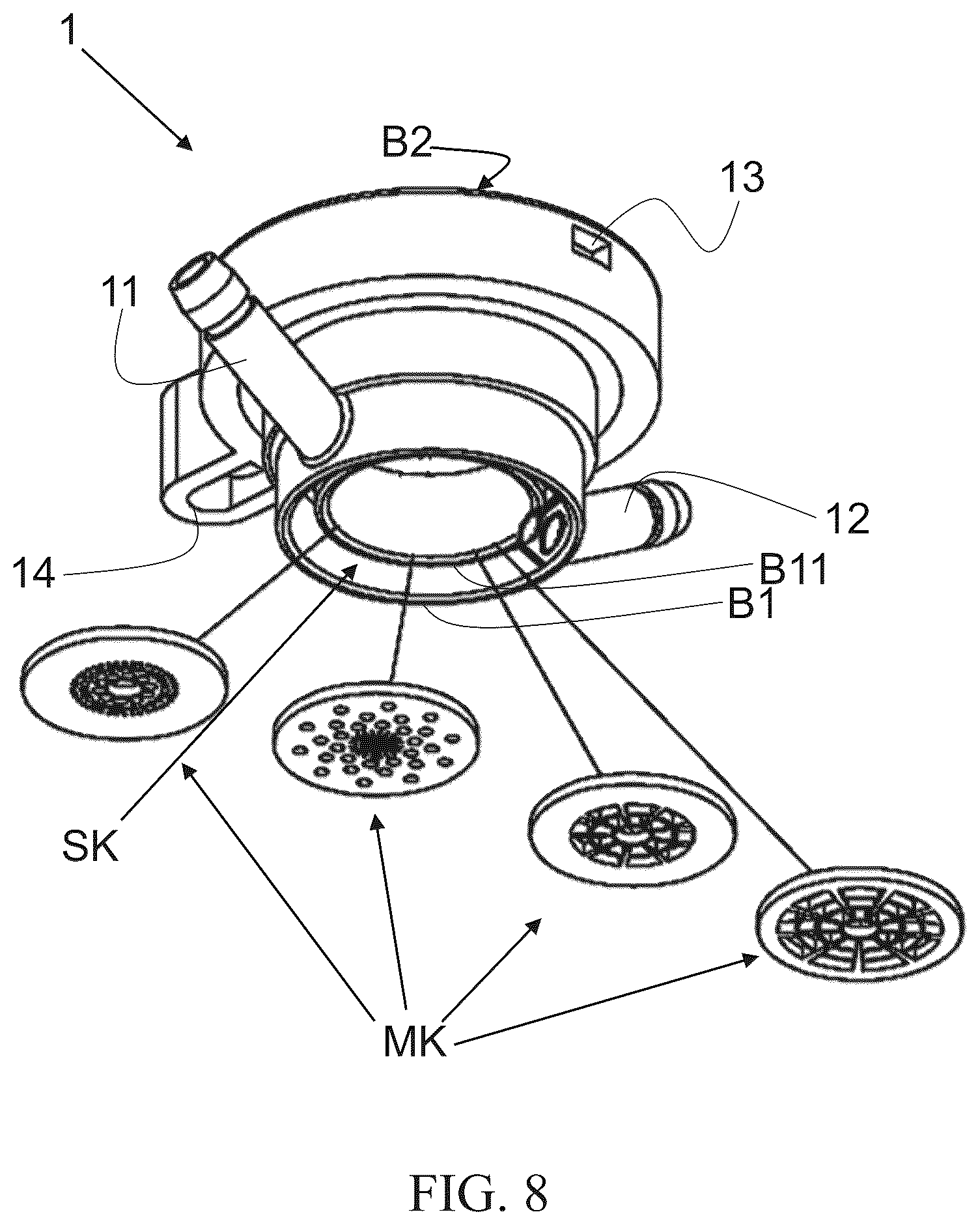 Patent US12569672 Figure 5 – Device, system and method for treating a corneal tissue
