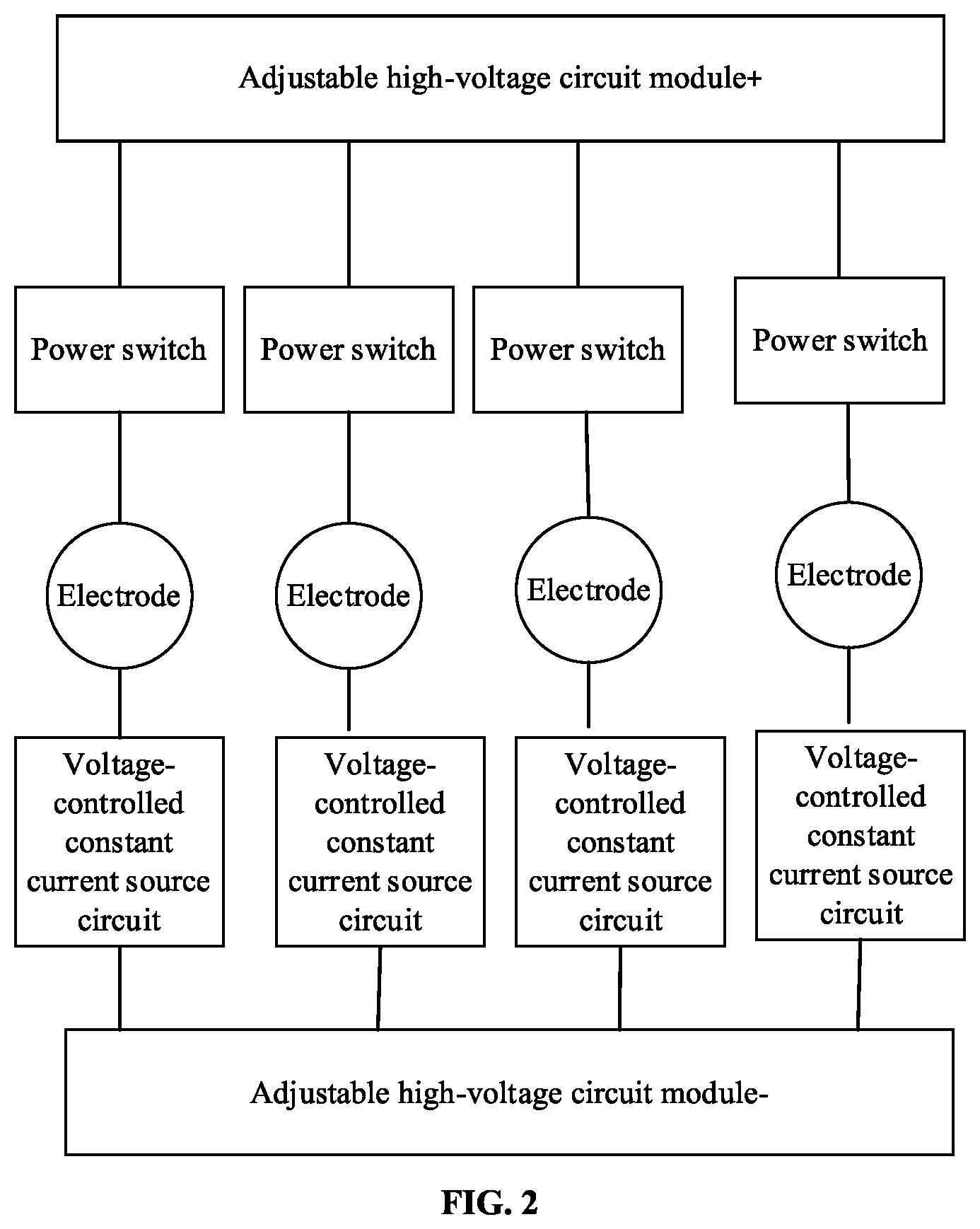 Patent US12569678 Figure 2 – Multi-electrode miniature electrical stimulation system and tremor relief wristband