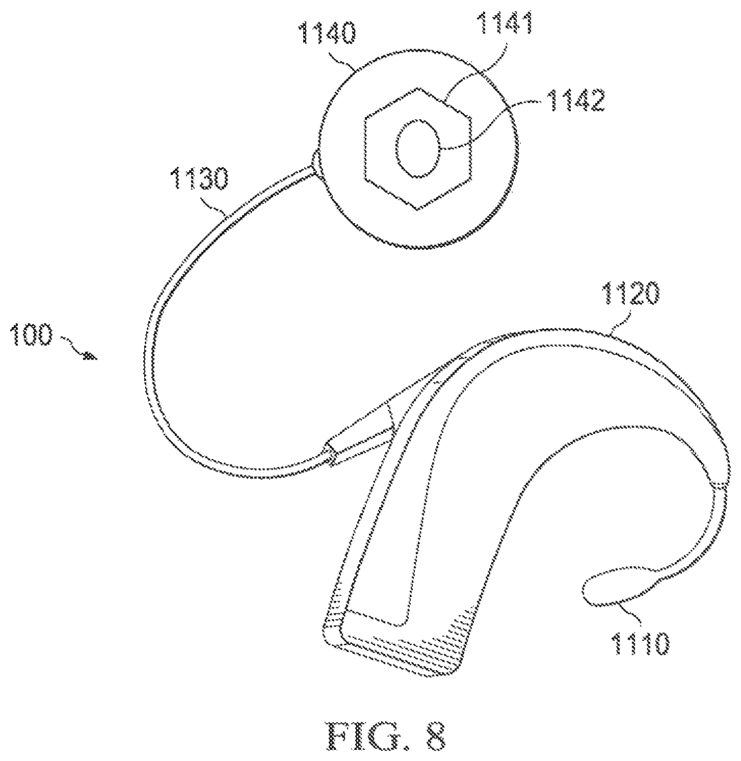 Patent US12569683 Figure 9 – Implantable head located radiofrequency coupled neurostimulation system for head pain