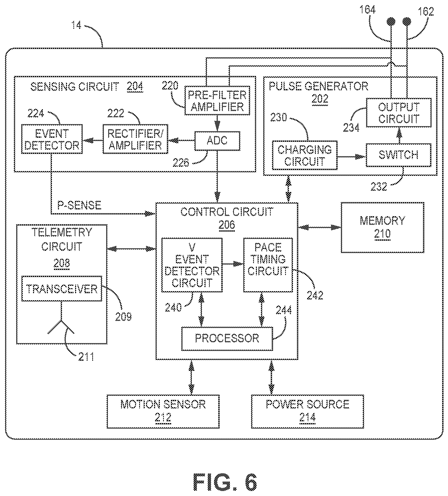 Patent US12569689 Figure 5 – Medical device and method for detecting atrioventricular block