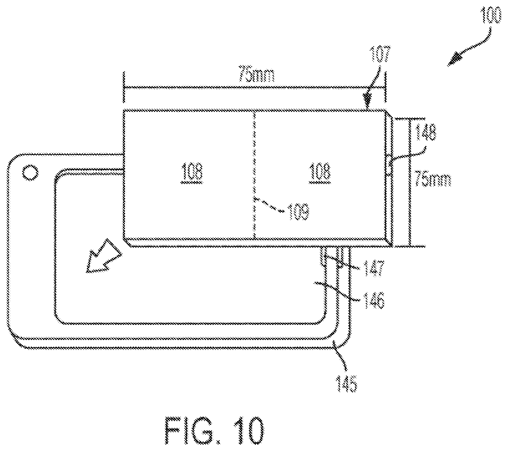 Patent US12569693 Figure 6 – Portable single use automated external defibrillator device