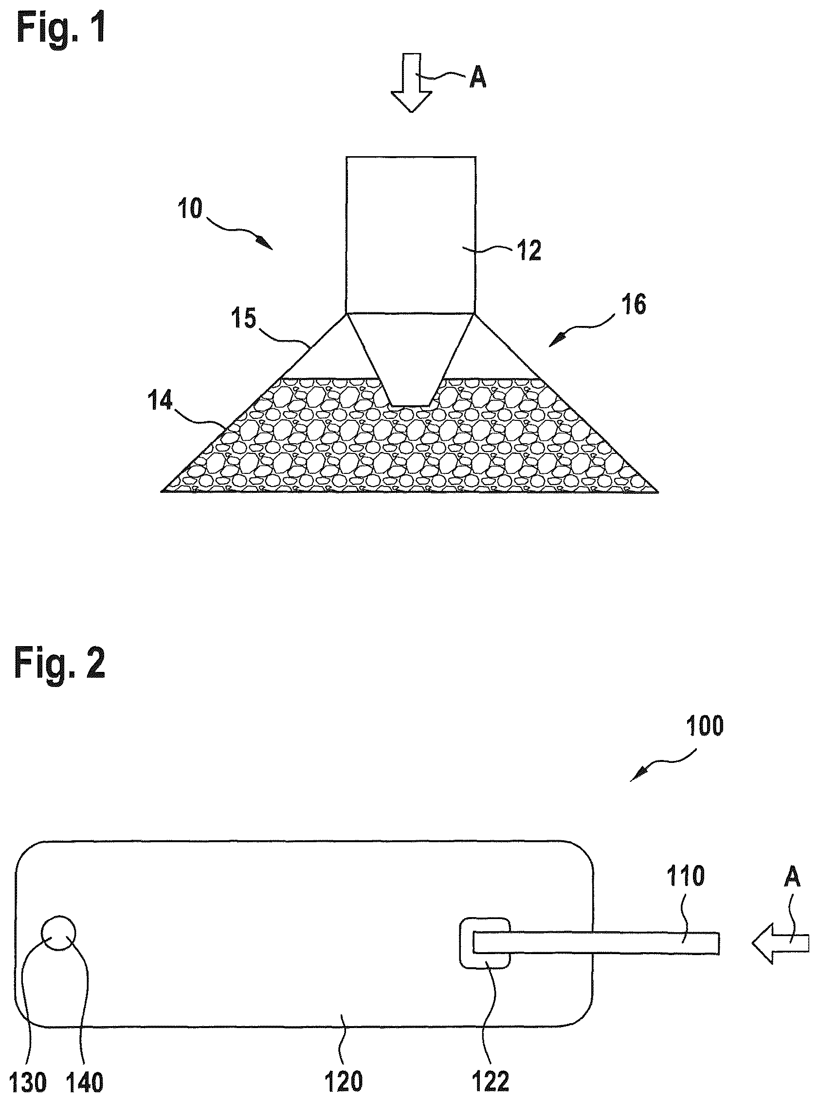 Patent US12569697 Figure 1 – Device for the medical treatment of humans and animals, and application device for same
