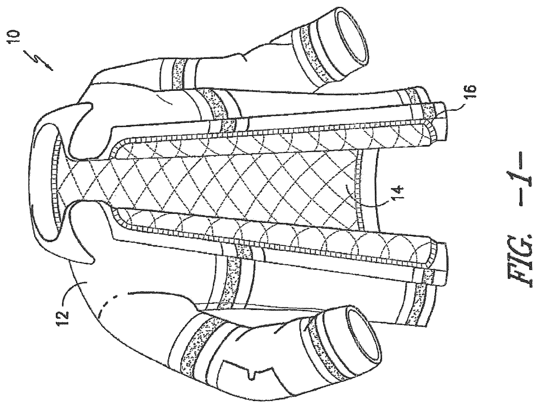 Patent US12569704 Figure 1 – Water resistant protective garment