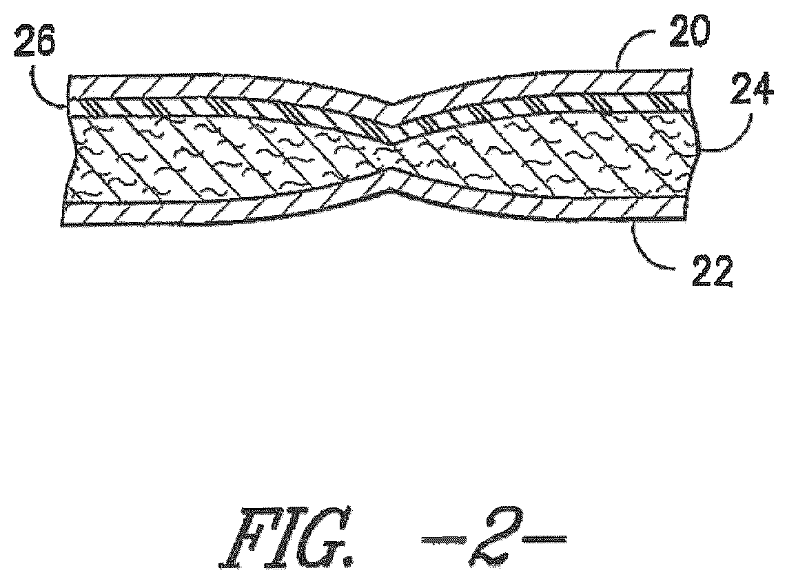 Patent US12569704 Figure 2 – Water resistant protective garment