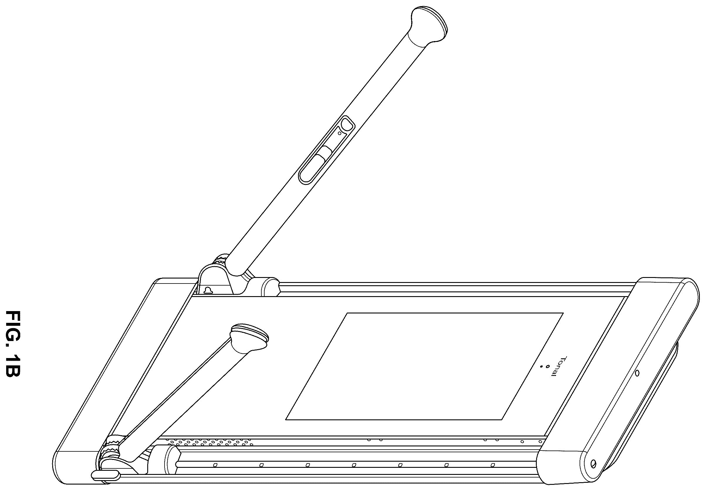 Patent US12569709 Figure 2 – Dual motor exercise machine