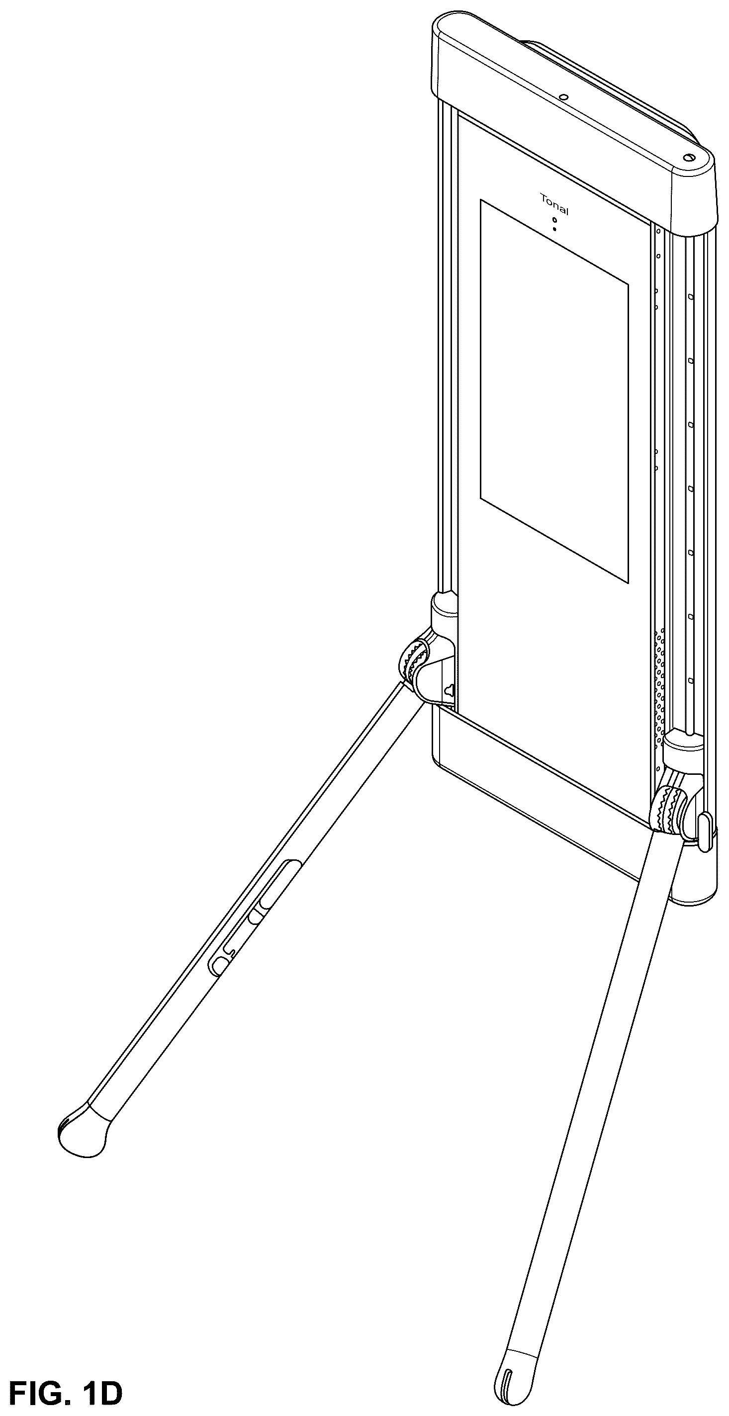 Patent US12569709 Figure 4 – Dual motor exercise machine