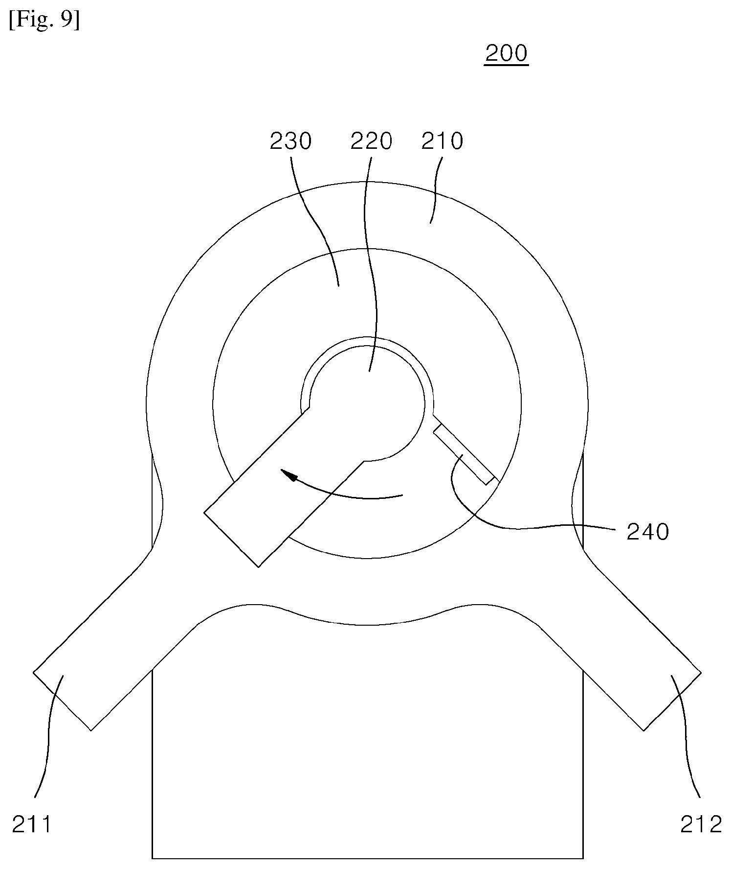 Patent US12569718 Figure 6 – Switch assembly for regulating rotary load and fitness bike comprising the same