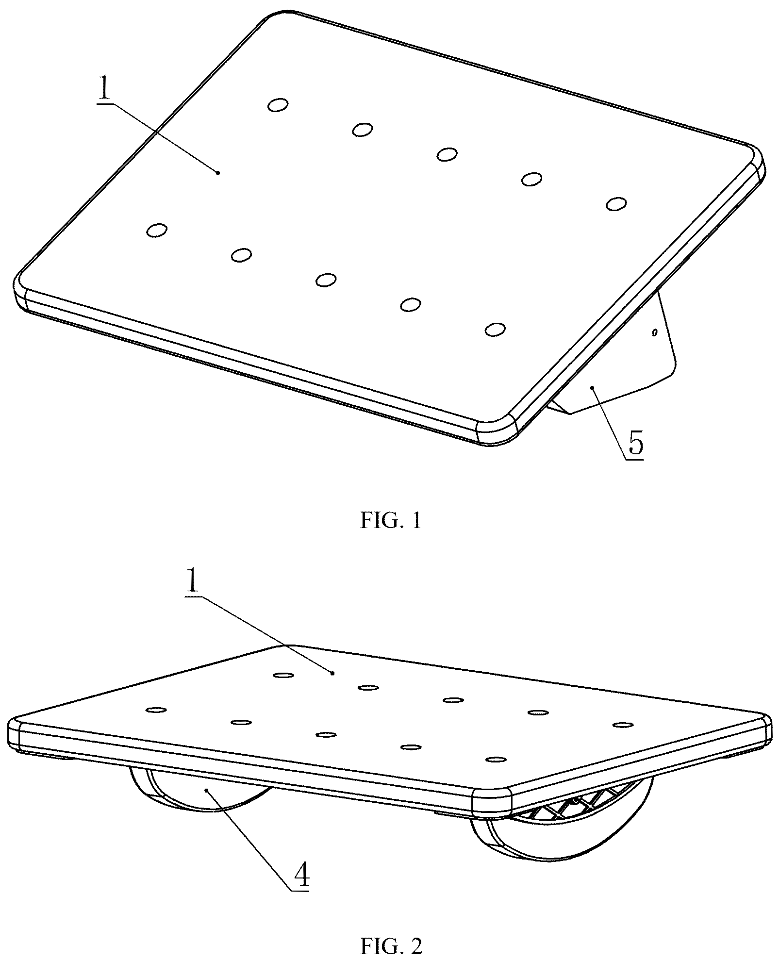 Patent US12569719 Figure 1 – Multifunctional balanced lacing board and comprehensive training method for balanced lacing