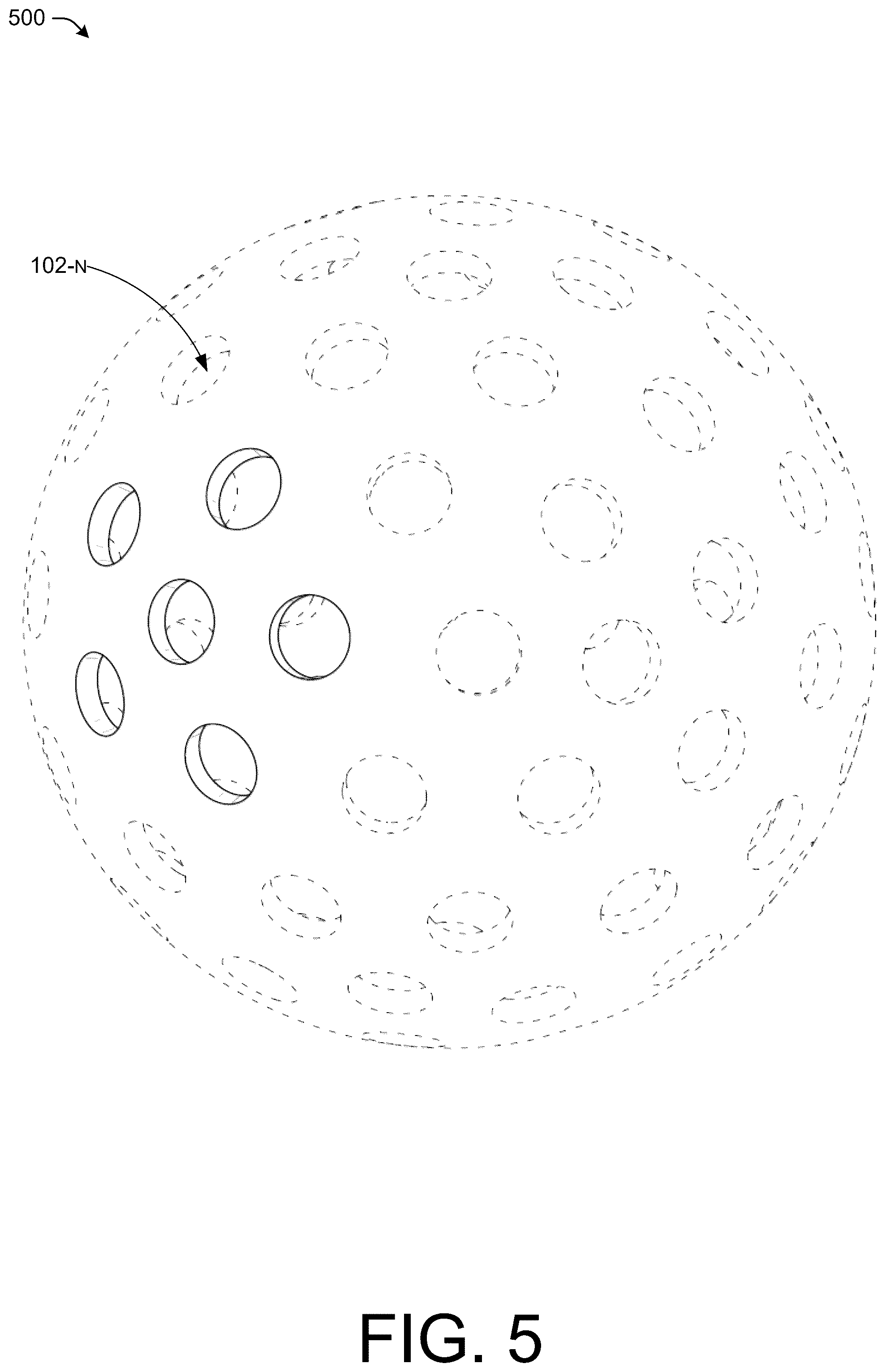 Patent US12569723 Figure 5 – Pickleballs