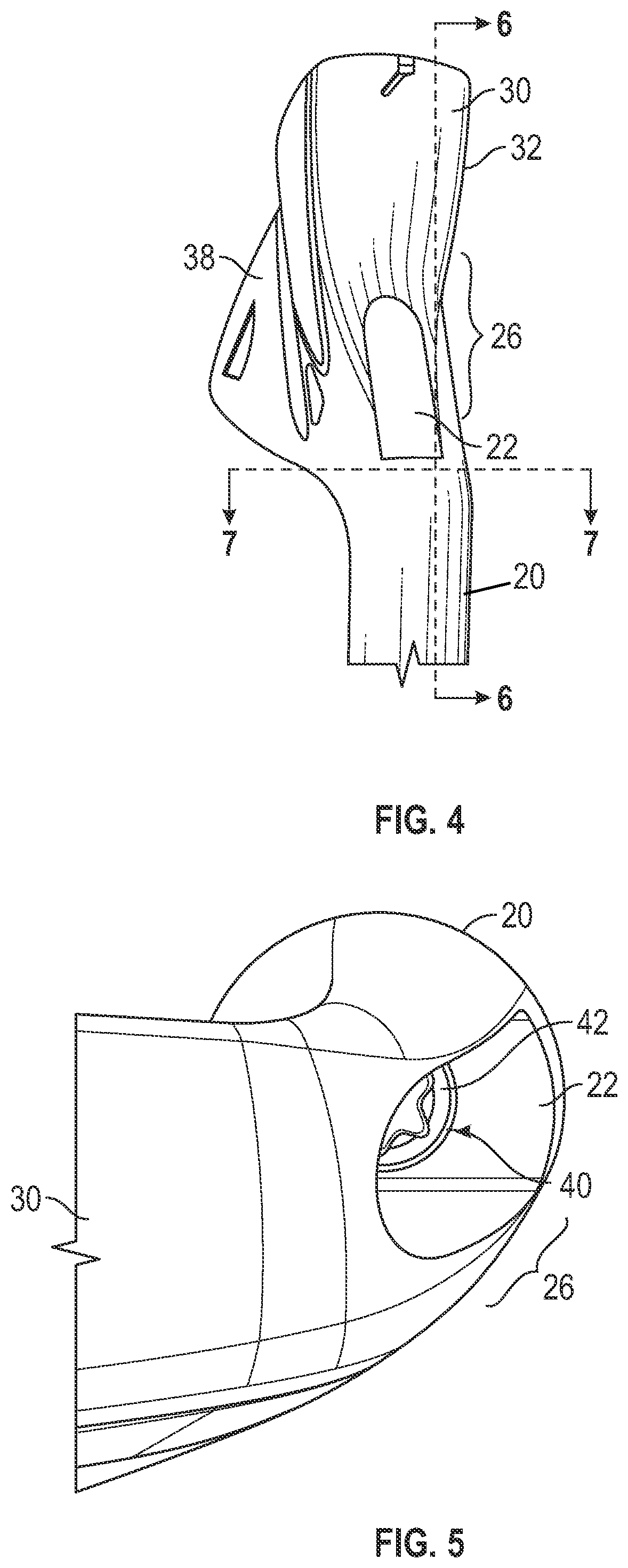 Patent US12569725 Figure 2 – Iron-type golf club head with improved exit channel for hosel adjustability features