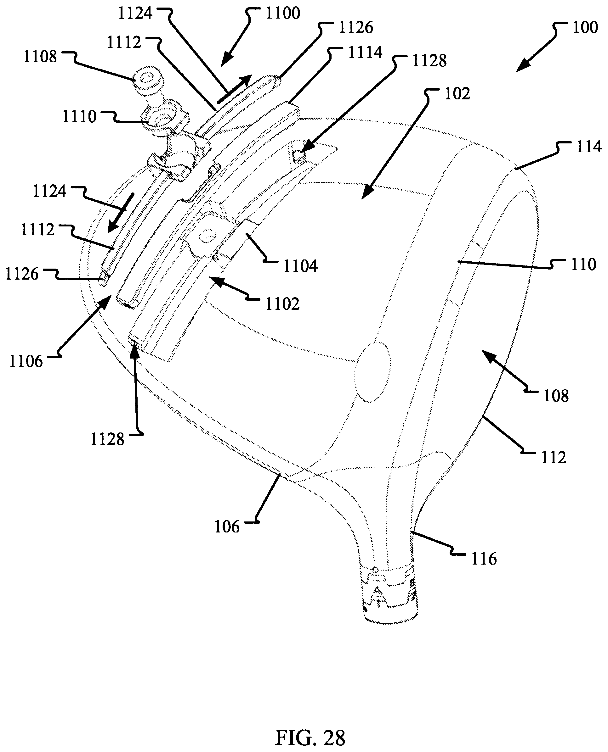 Patent US12569726 Figure 17 – Golf club having an adjustable weight assembly