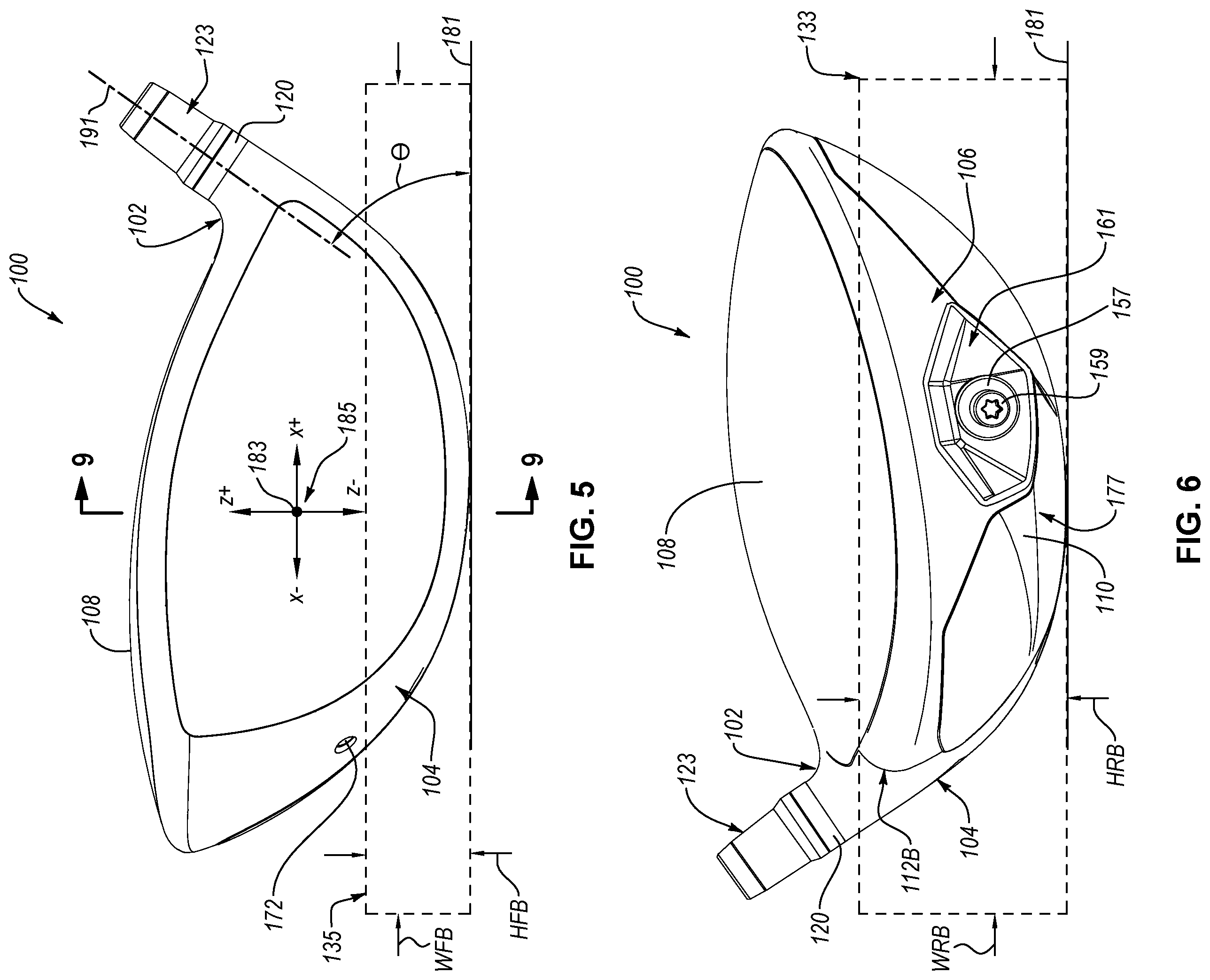 Patent US12569727 Figure 3 – Multi-piece golf club head