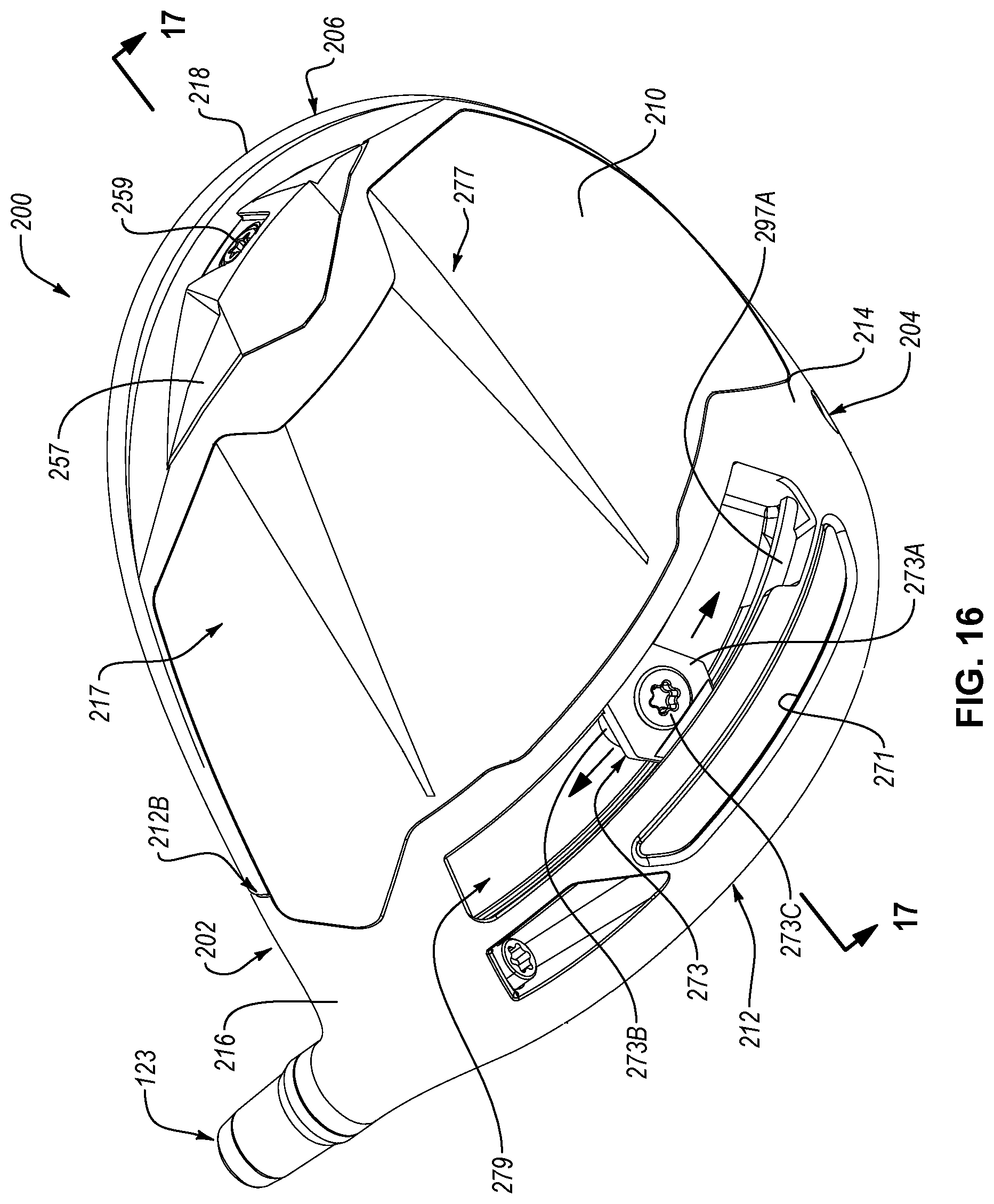 Patent US12569727 Figure 12 – Multi-piece golf club head