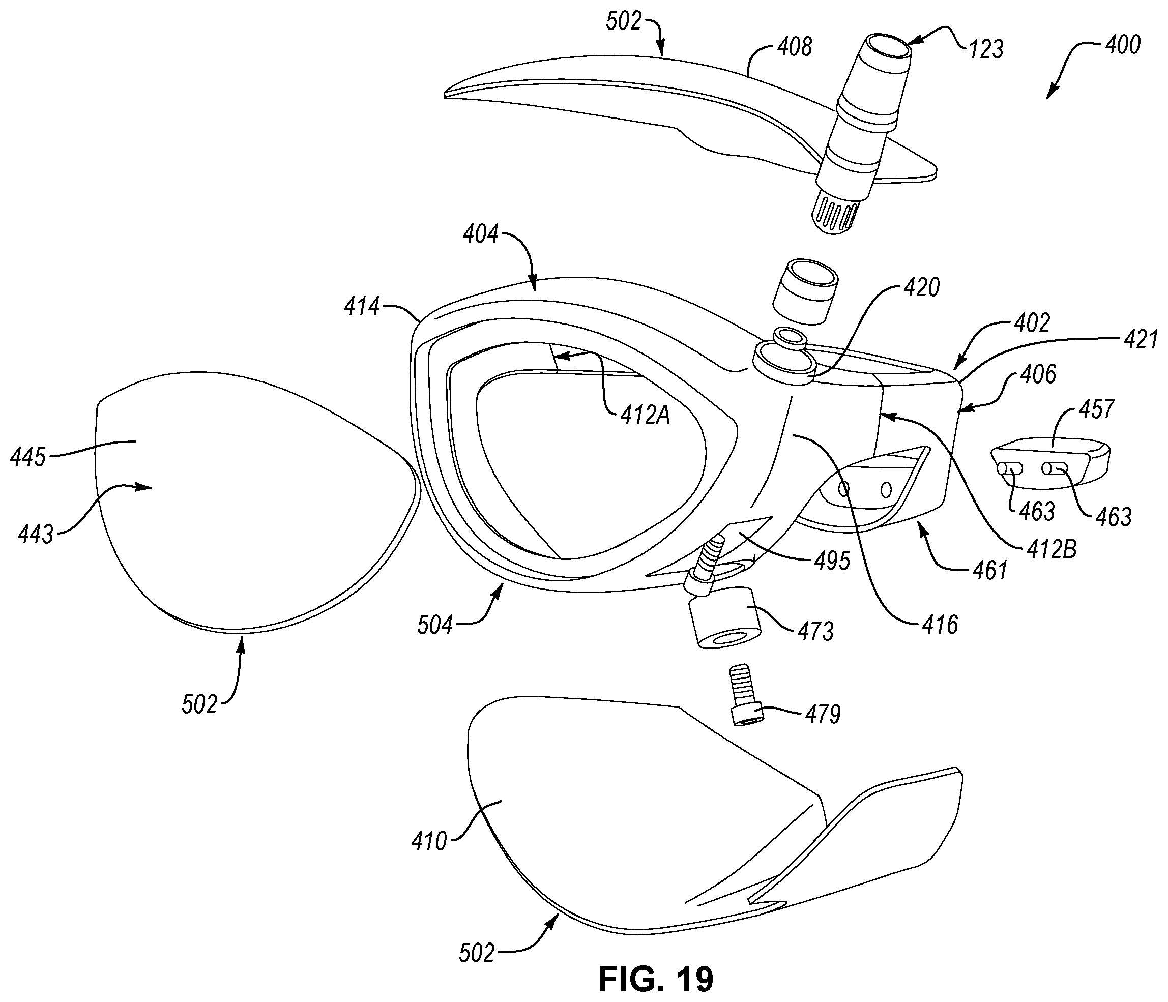 Patent US12569727 Figure 15 – Multi-piece golf club head