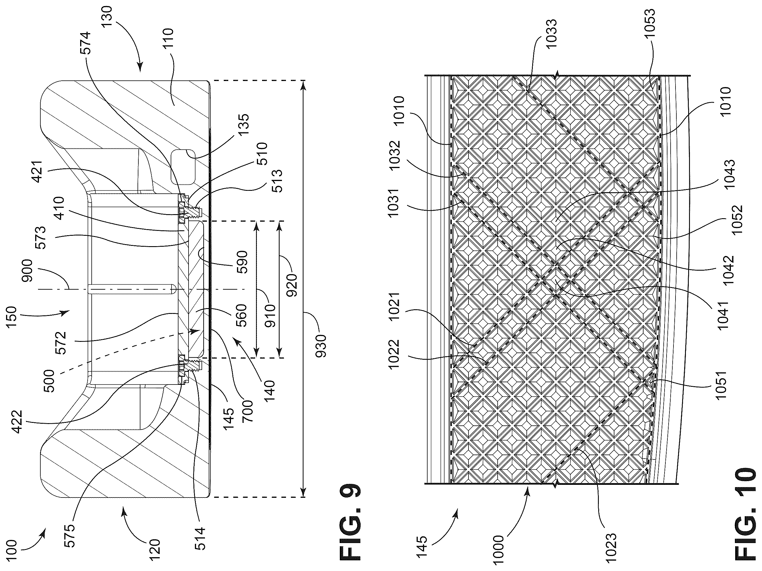 Patent US12569732 Figure 5 – Golf club heads and methods to manufacture golf club heads