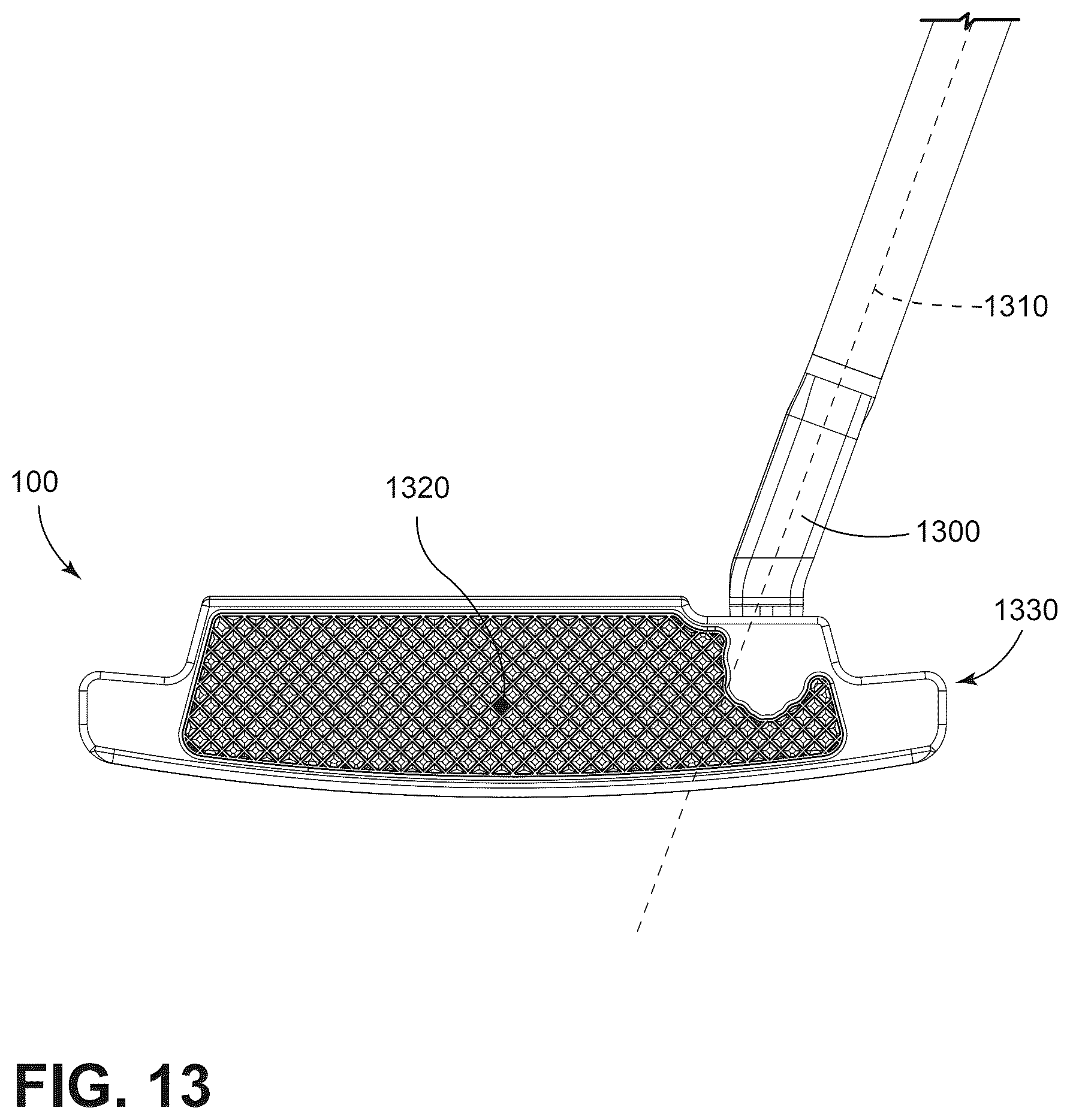 Patent US12569732 Figure 7 – Golf club heads and methods to manufacture golf club heads