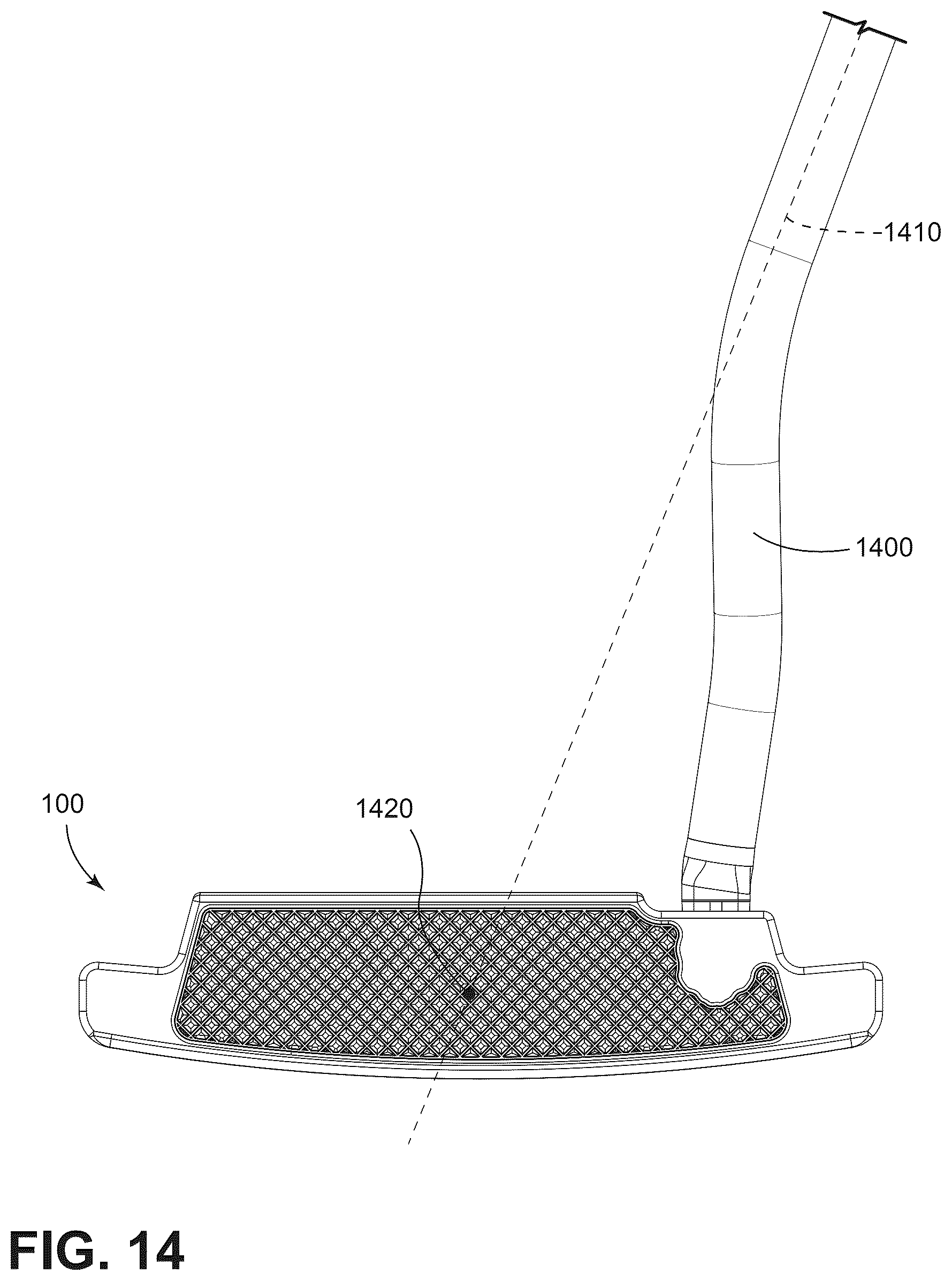 Patent US12569732 Figure 8 – Golf club heads and methods to manufacture golf club heads