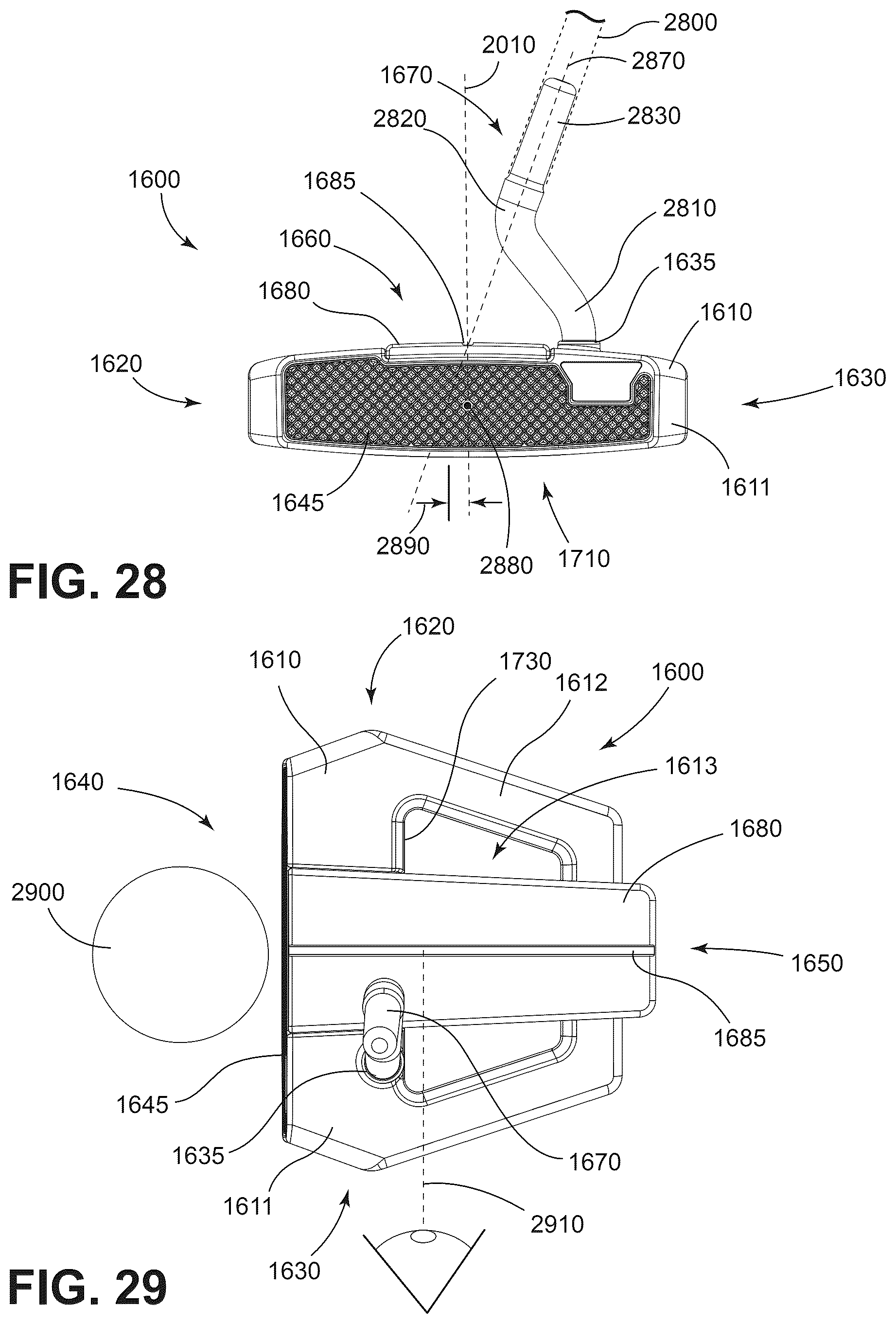 Patent US12569732 Figure 17 – Golf club heads and methods to manufacture golf club heads