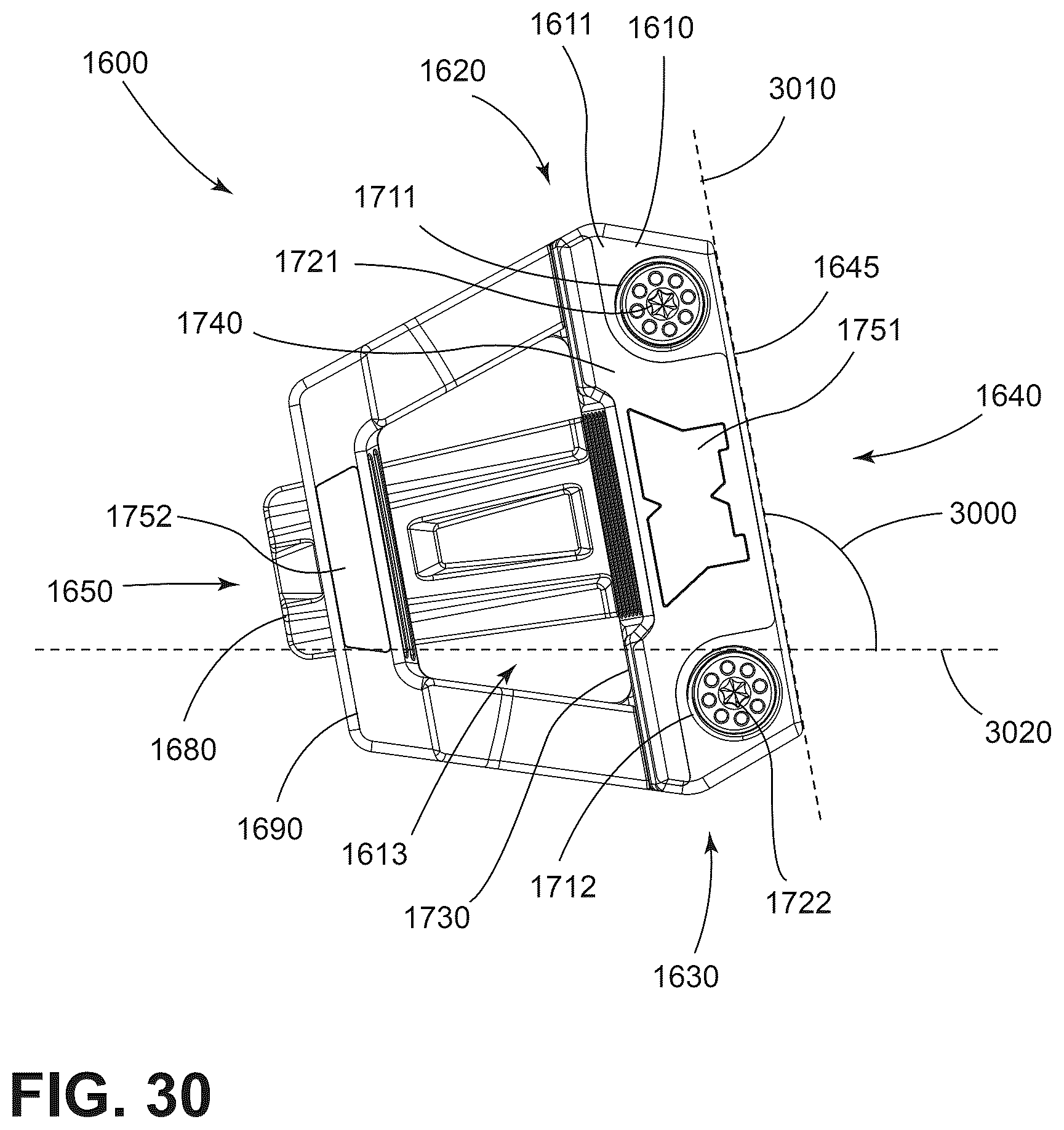 Patent US12569732 Figure 18 – Golf club heads and methods to manufacture golf club heads
