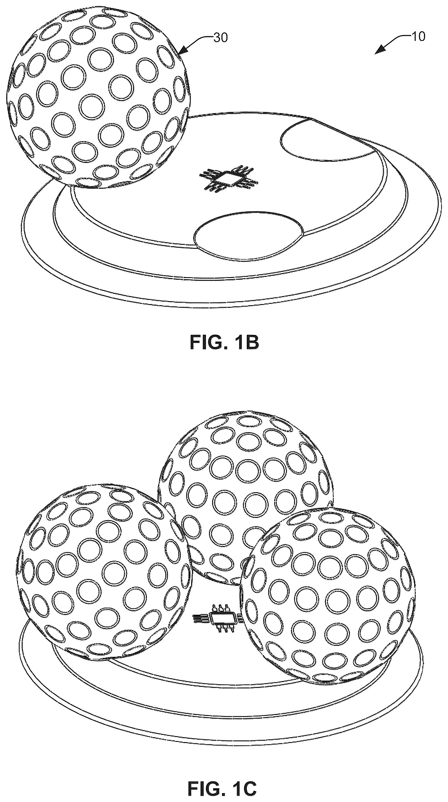 Patent US12569734 Figure 2 – Communications and power hub for a sporting object