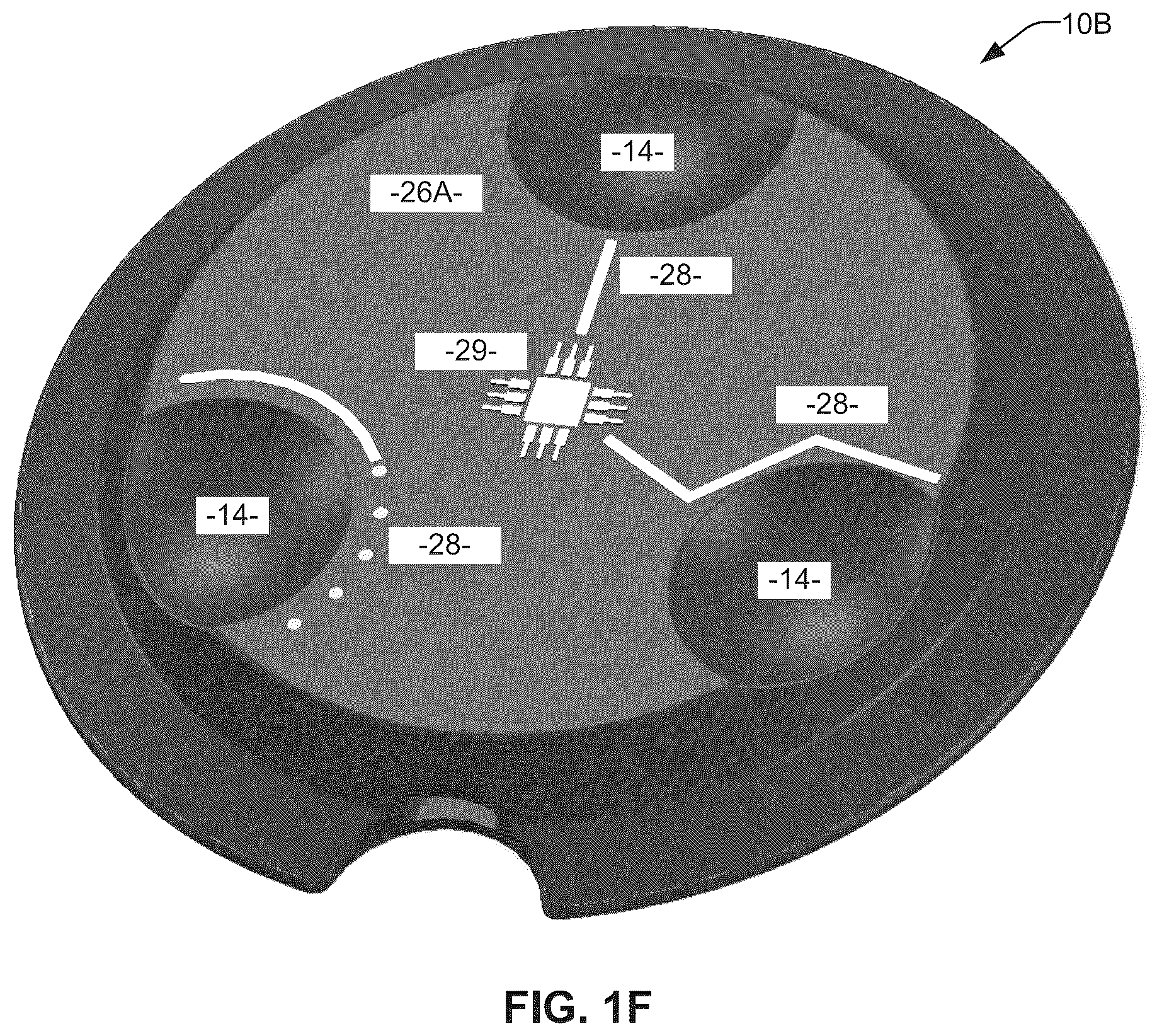 Patent US12569734 Figure 4 – Communications and power hub for a sporting object