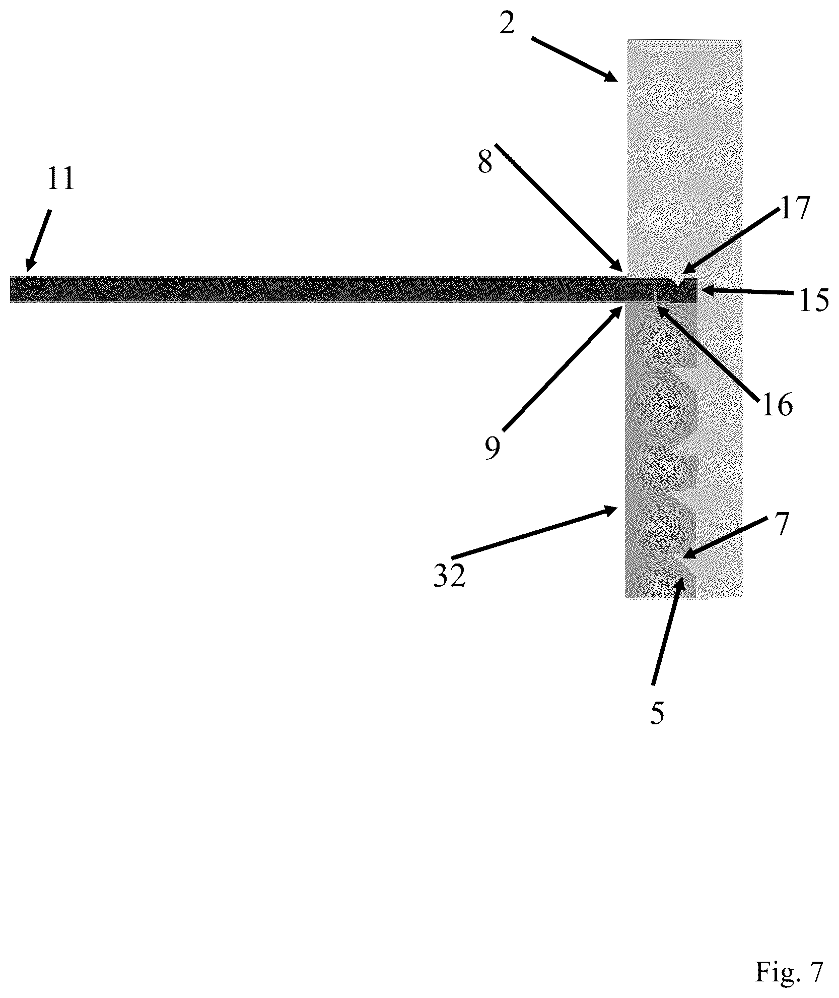Patent US12569736 Figure 7 – Apparatus for storing a bat