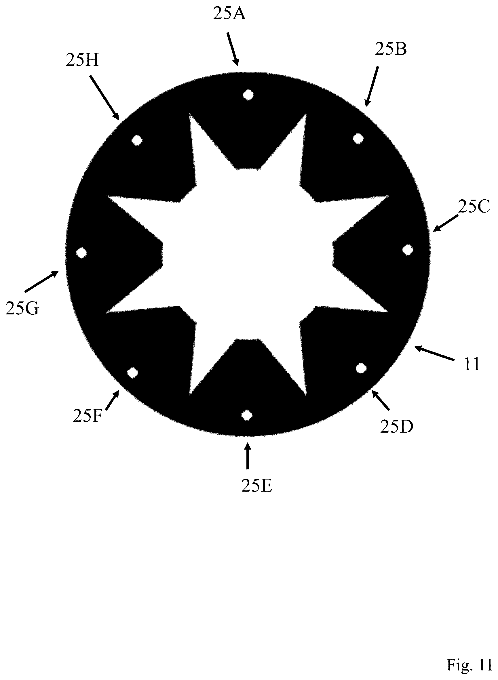 Patent US12569736 Figure 11 – Apparatus for storing a bat