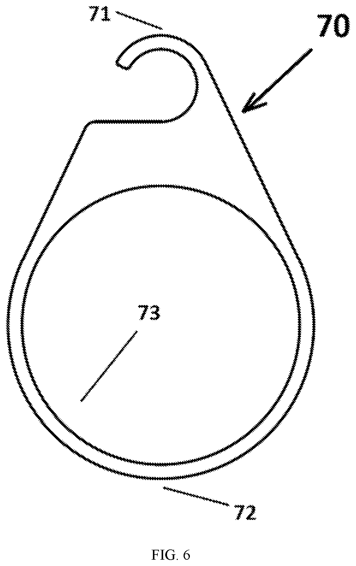 Patent US12569738 Figure 5 – Portable goal for playing a game