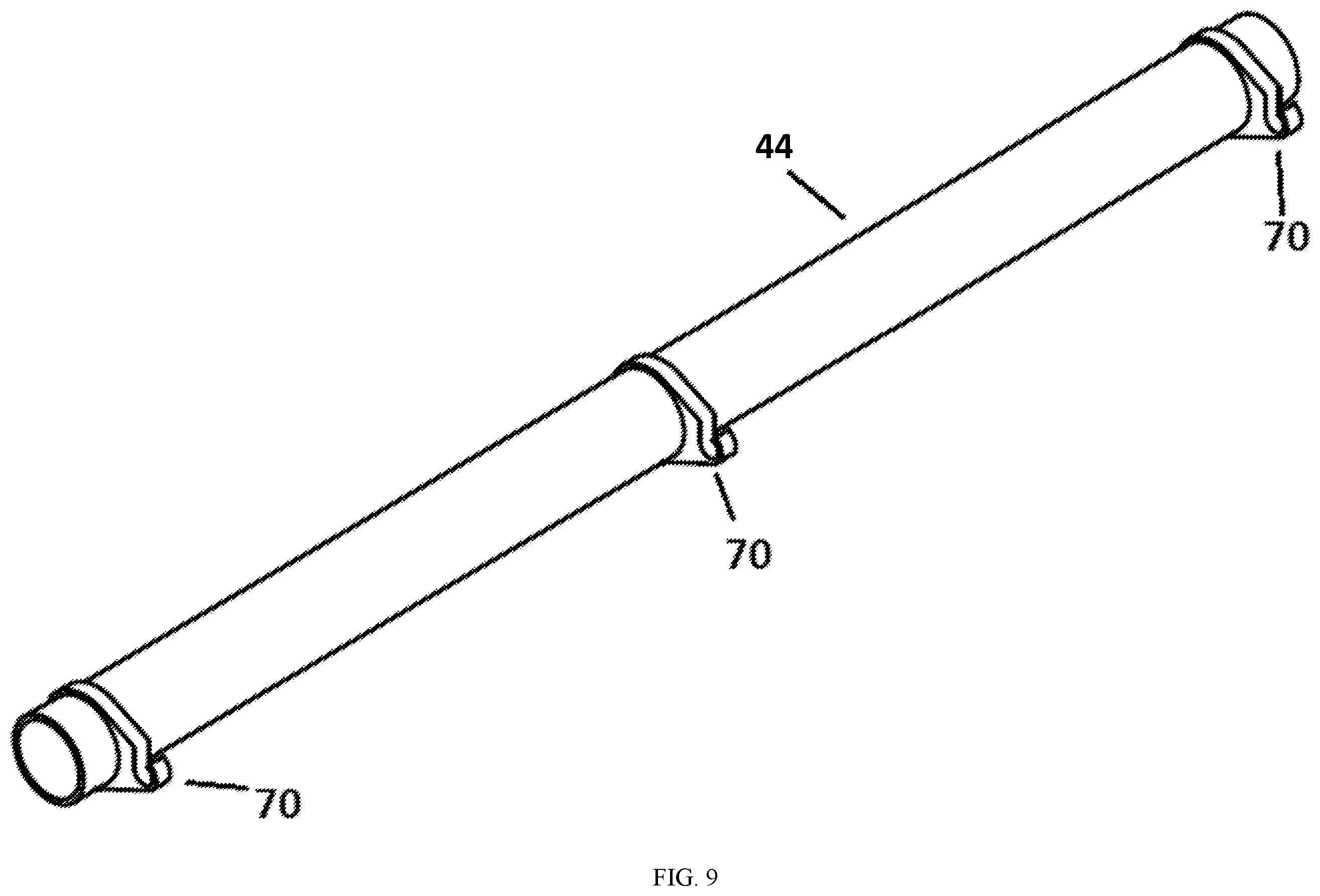Patent US12569738 Figure 8 – Portable goal for playing a game