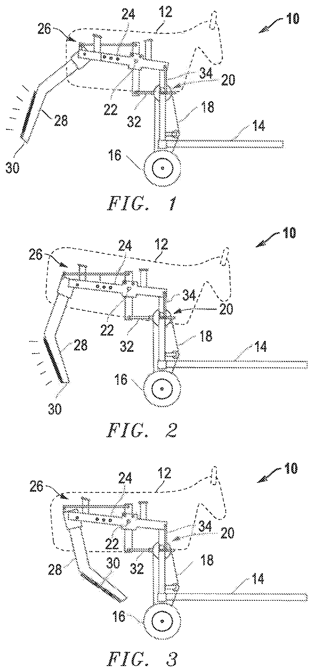 Patent US12569741 Figure 1 – Roping practice apparatus