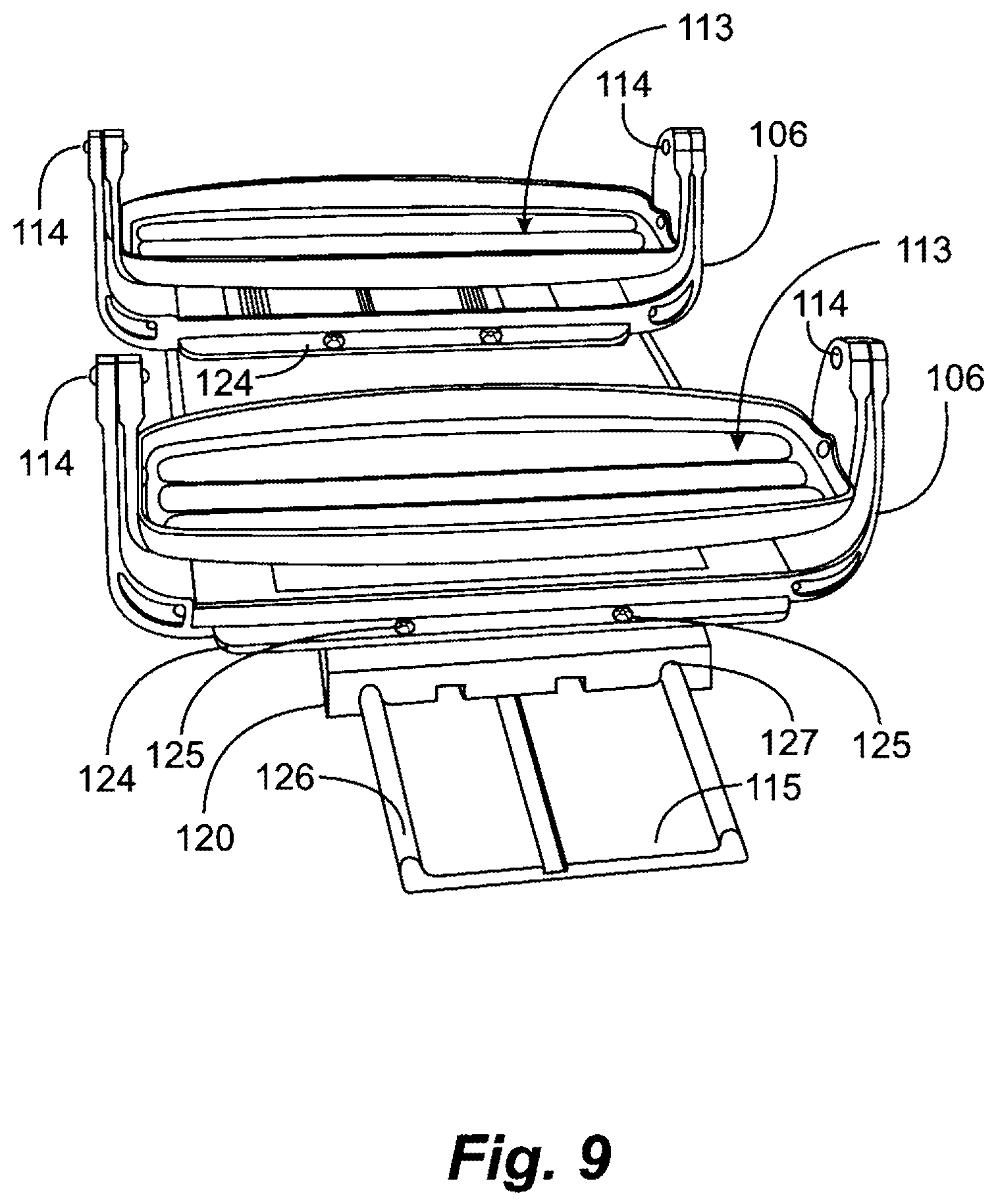 Patent US12569742 Figure 13 – Ski exercising apparatus