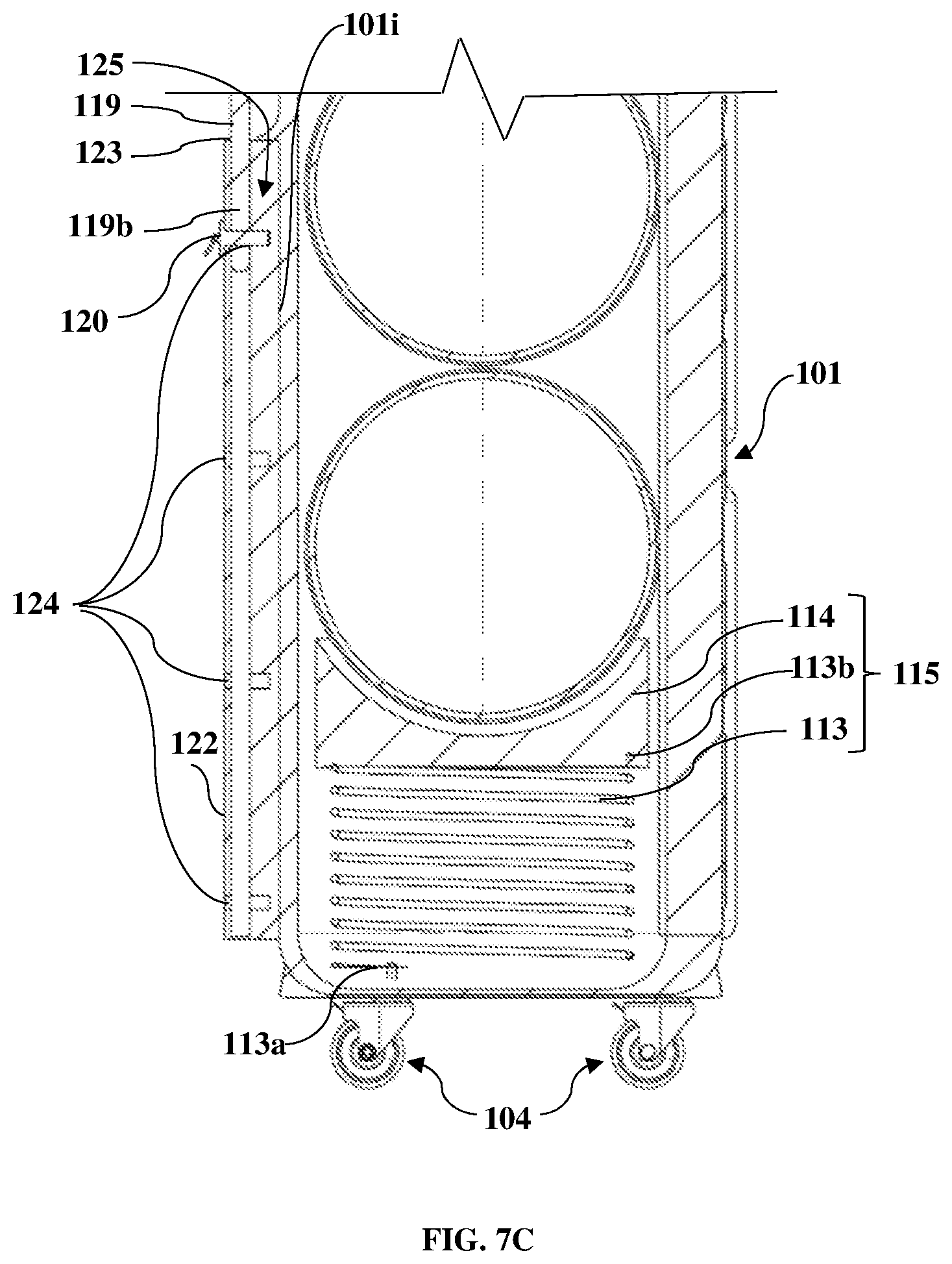Patent US12569743 Figure 10 – Portable sports rack and delivery system