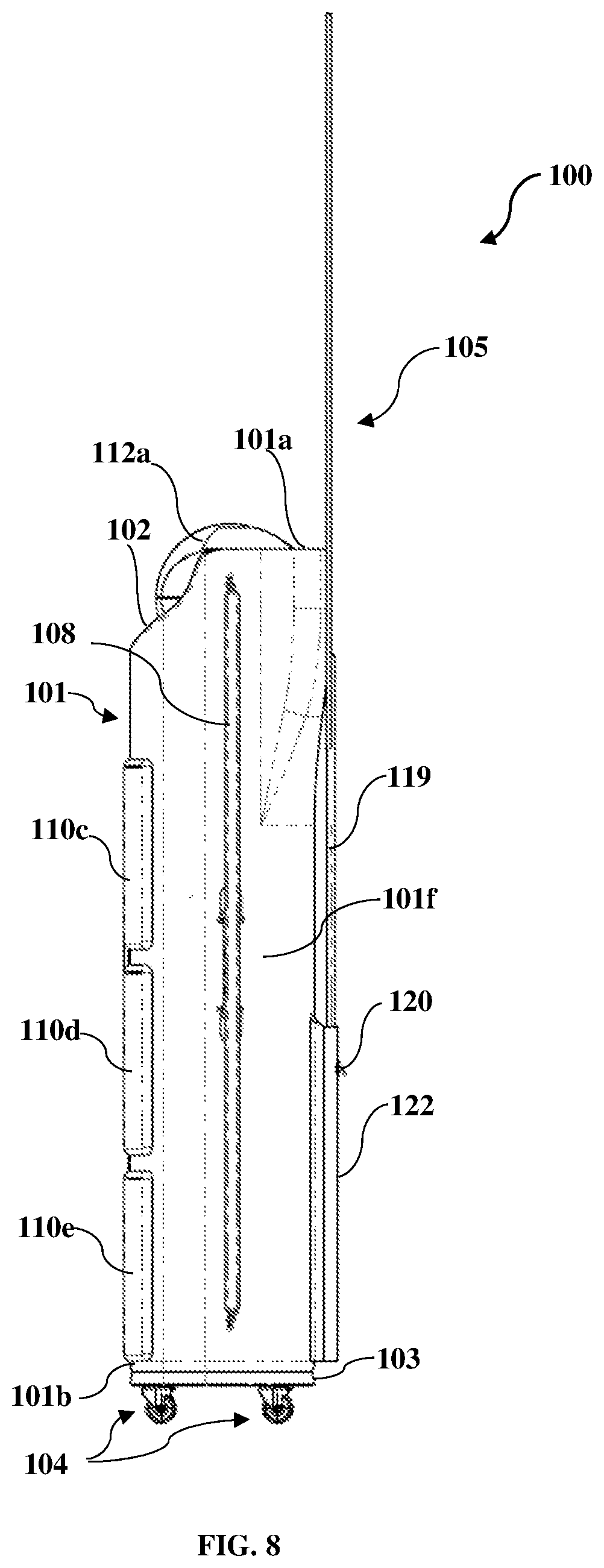 Patent US12569743 Figure 11 – Portable sports rack and delivery system