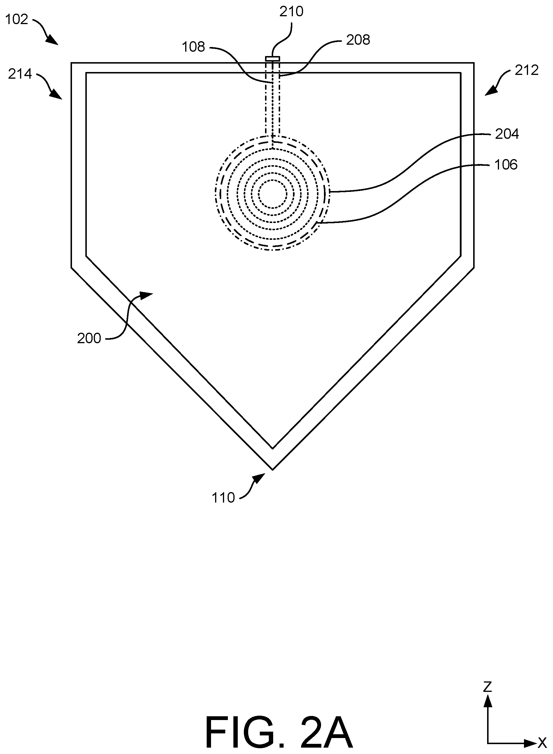 Patent US12569747 Figure 2 – System for setting up pitching distance
